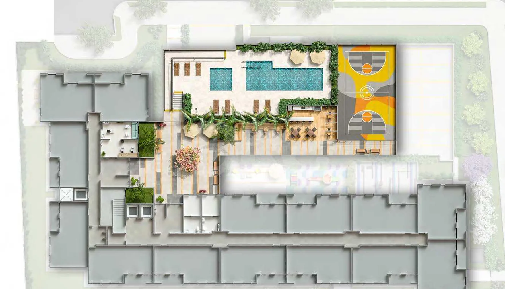 Planta — Pavimento 1