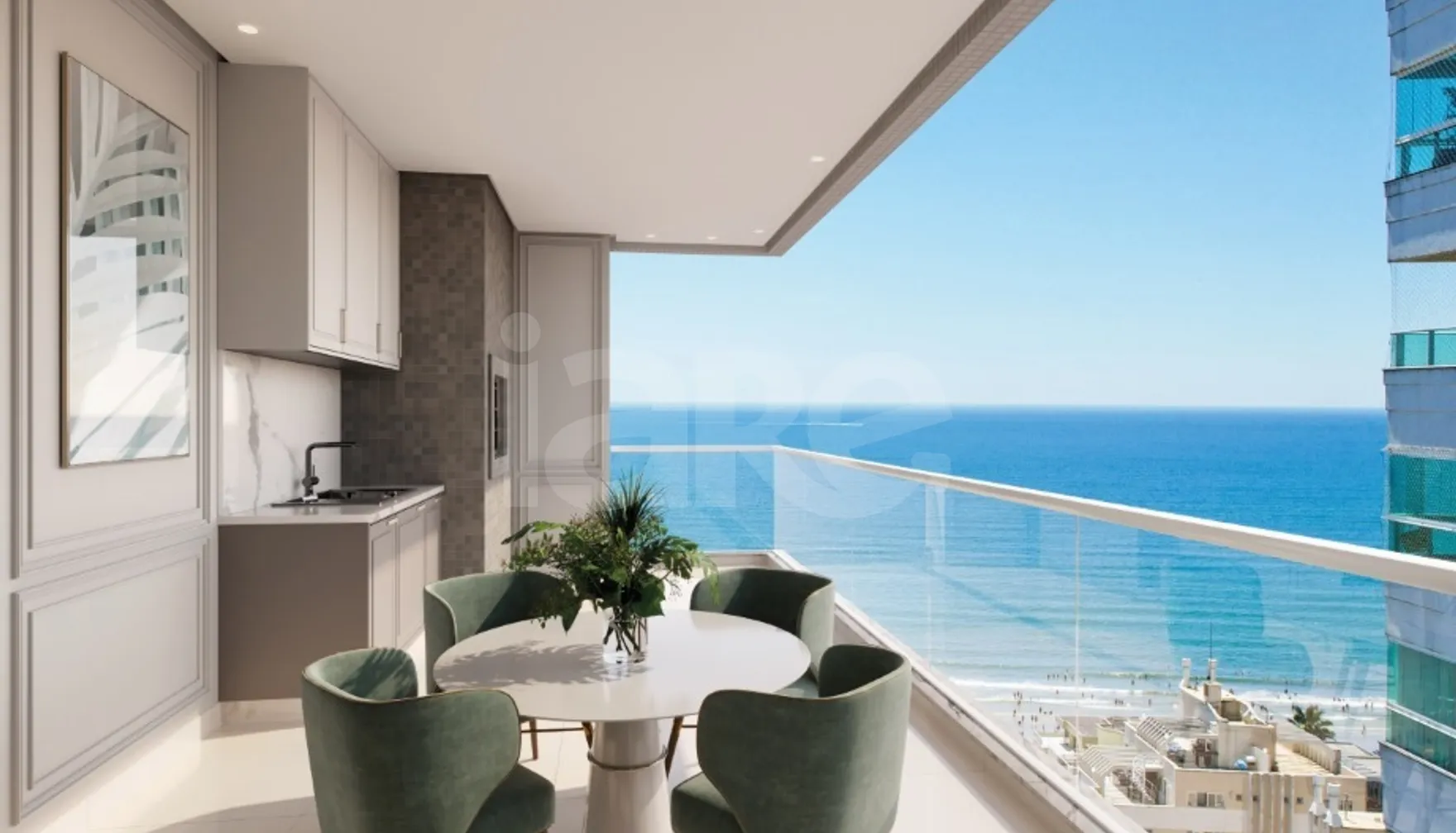 Diamante Residence - Apartamento com 259 m², em Meia Praia — foto 10