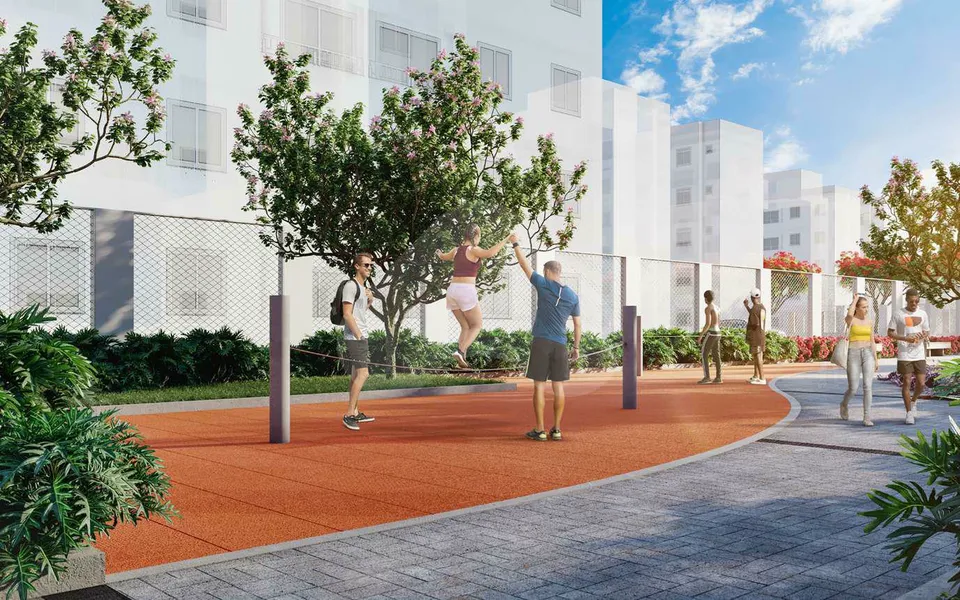 Ipê Amarelo Residencial - Apartamento com 37,18 m², em Campo Grande — foto 9