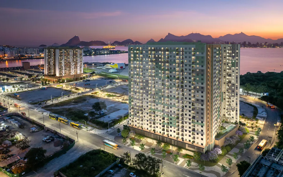 Caminhos da Guanabara - Apartamento com 32,7 m², em Centro — foto 2