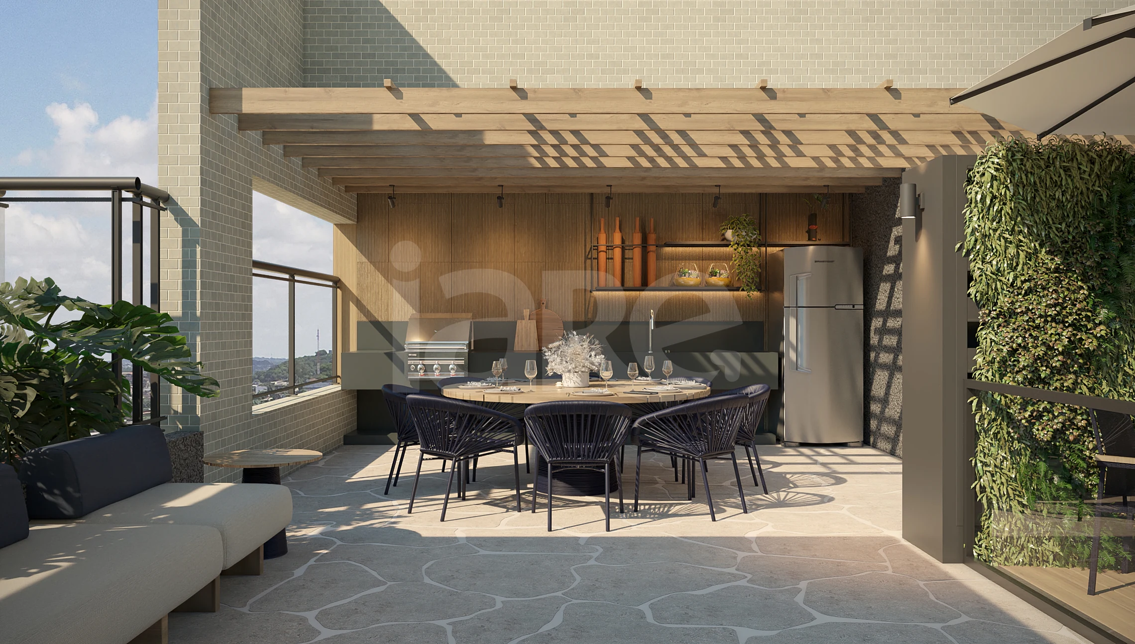 Park Raquel Residence - Apartamento com 56,81 m², em Parnamirim — foto 16