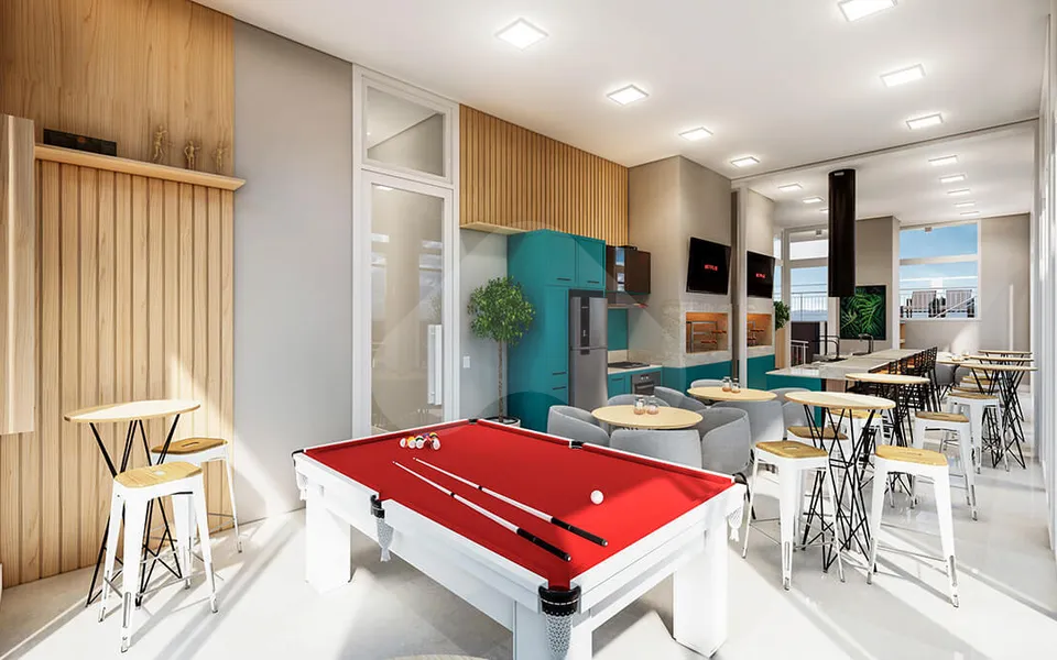 Domenico Home & Club - Apartamento com 33,84 m², em Centro — foto 14