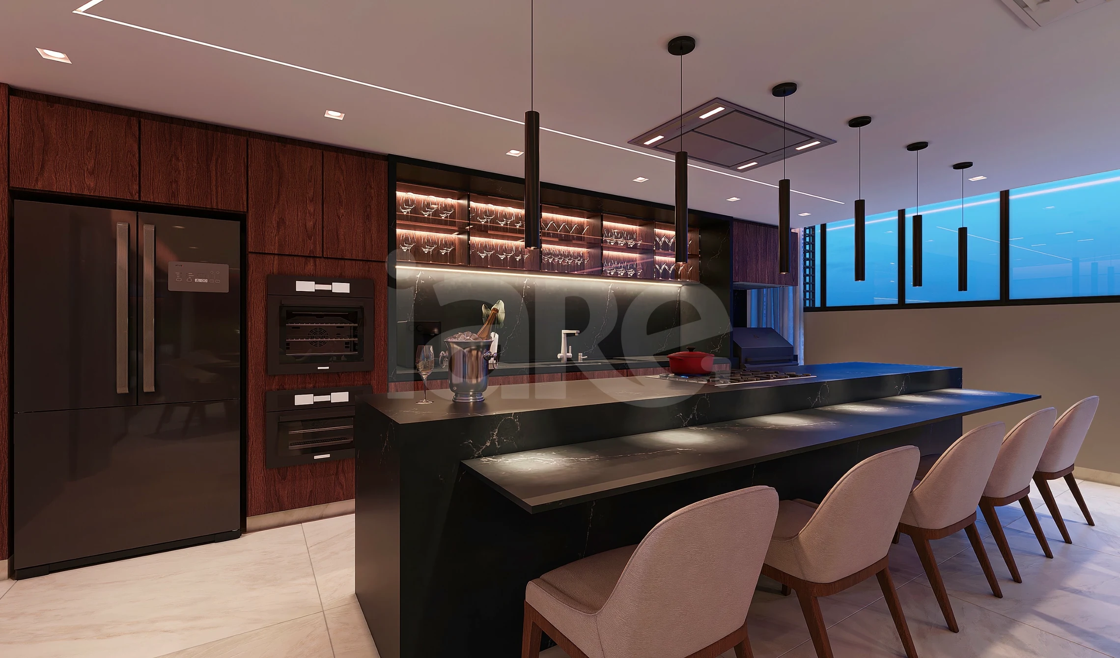 House Garden - Apartamento com 73,36 m², em Canto do Forte — foto 20