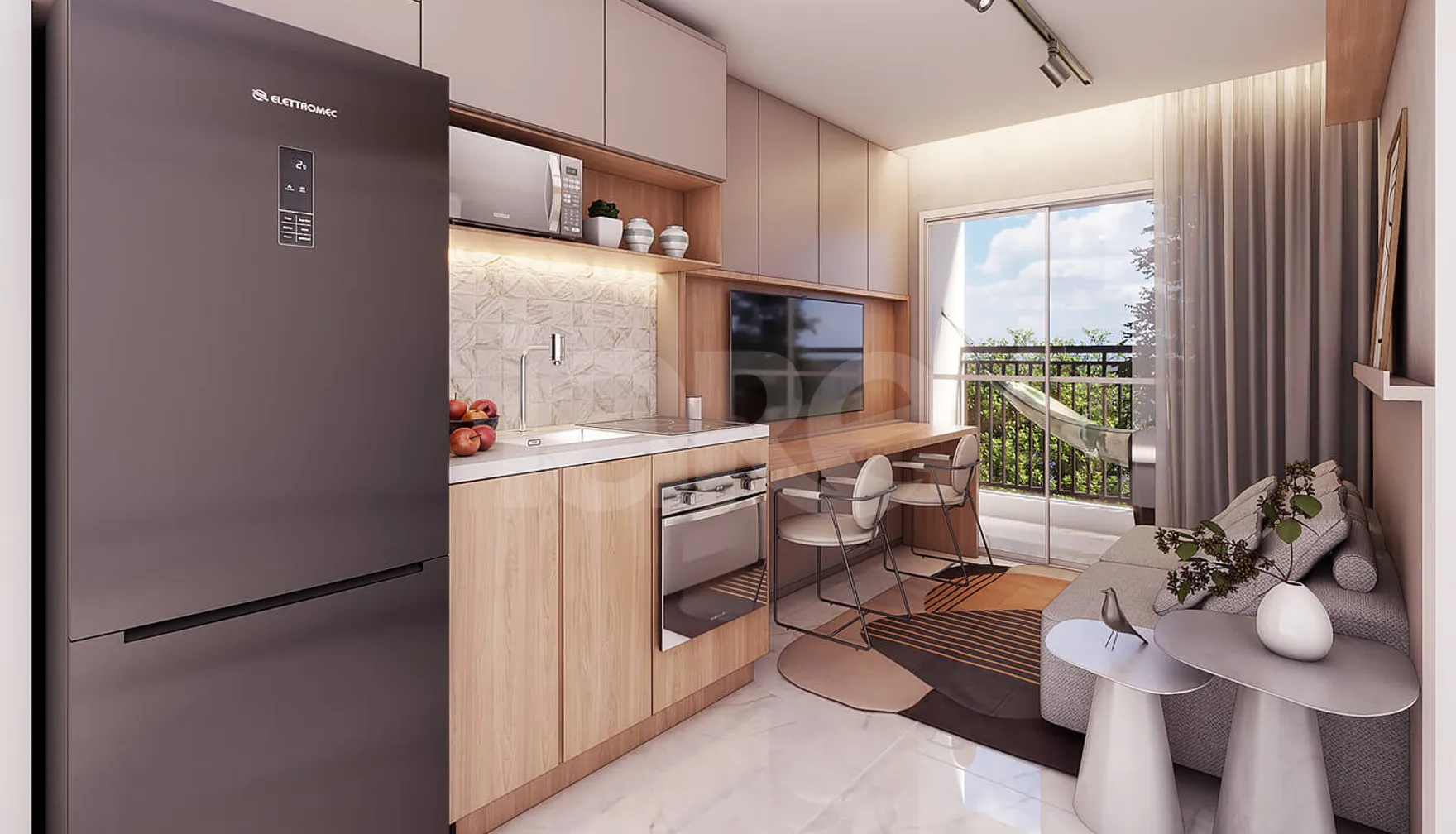 Villa Pompeia Welconx - Apartamento com 27,88 m², em Perdizes — foto 2