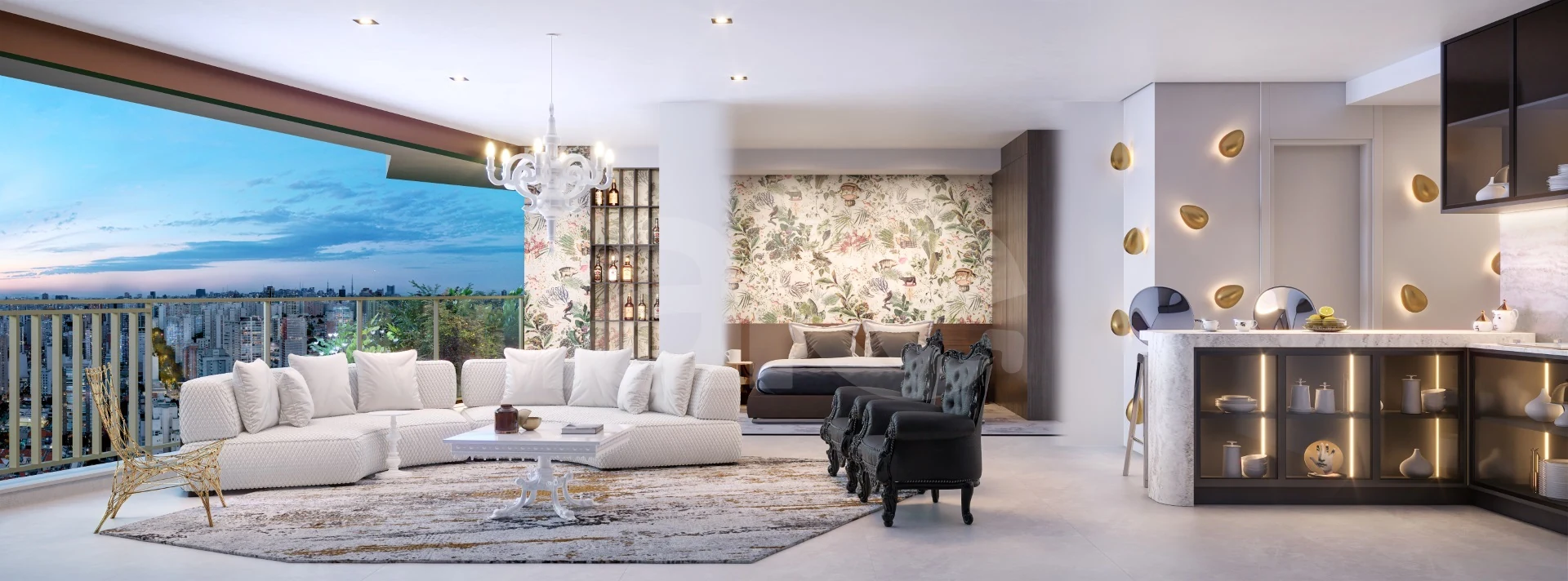 On The Sky Cyrela by Yoo - Apartamento com 161 m², em Perdizes — foto 3