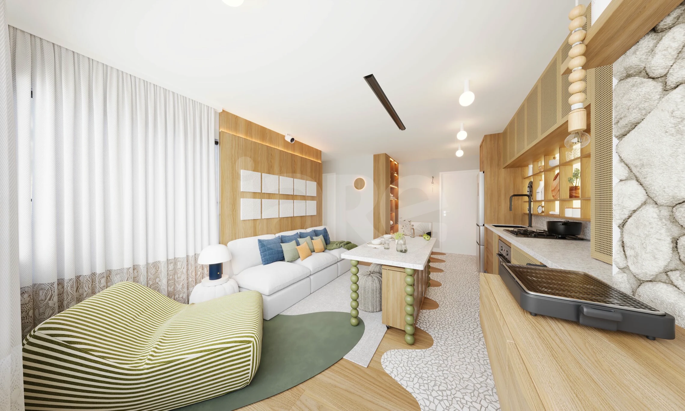 Horizonte Jardim - Apartamento com 47,68 m², em Jardim — foto 7