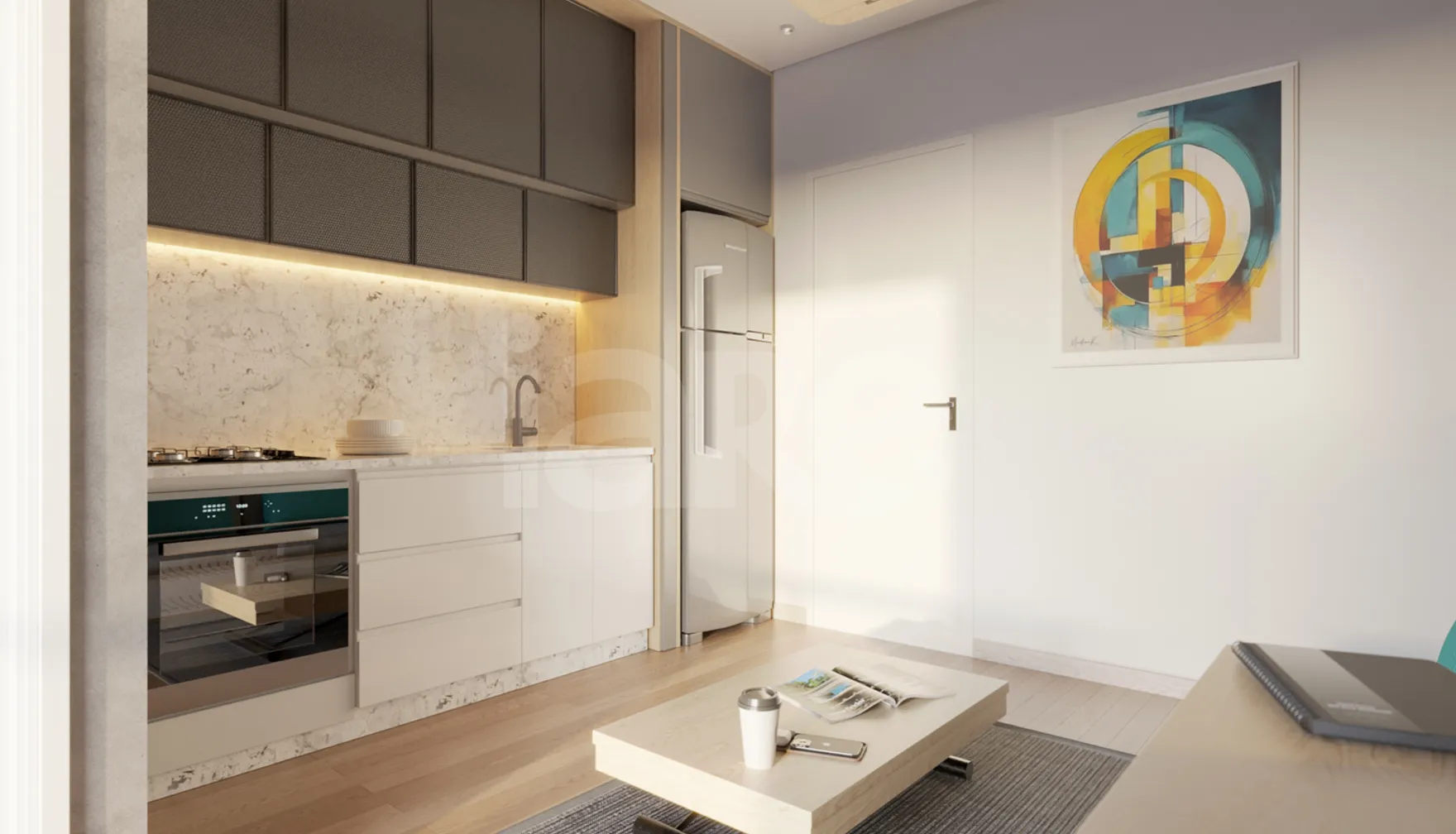 Théros Residencial - Garden com 39,8 m², em Alto da XV — foto 12