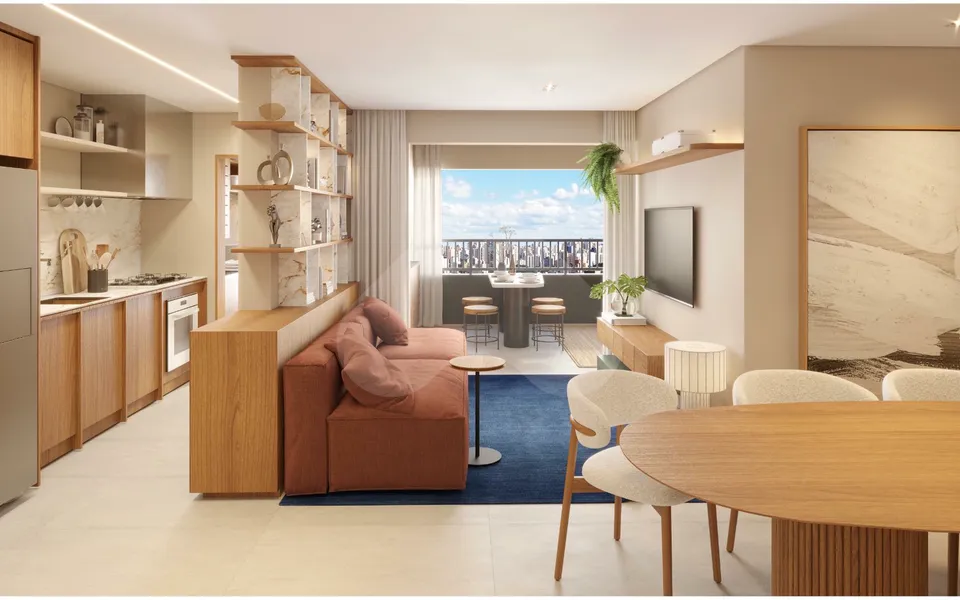 The Gardens Eleya - Apartamento com 71,78 m², em Tatuapé — foto 2