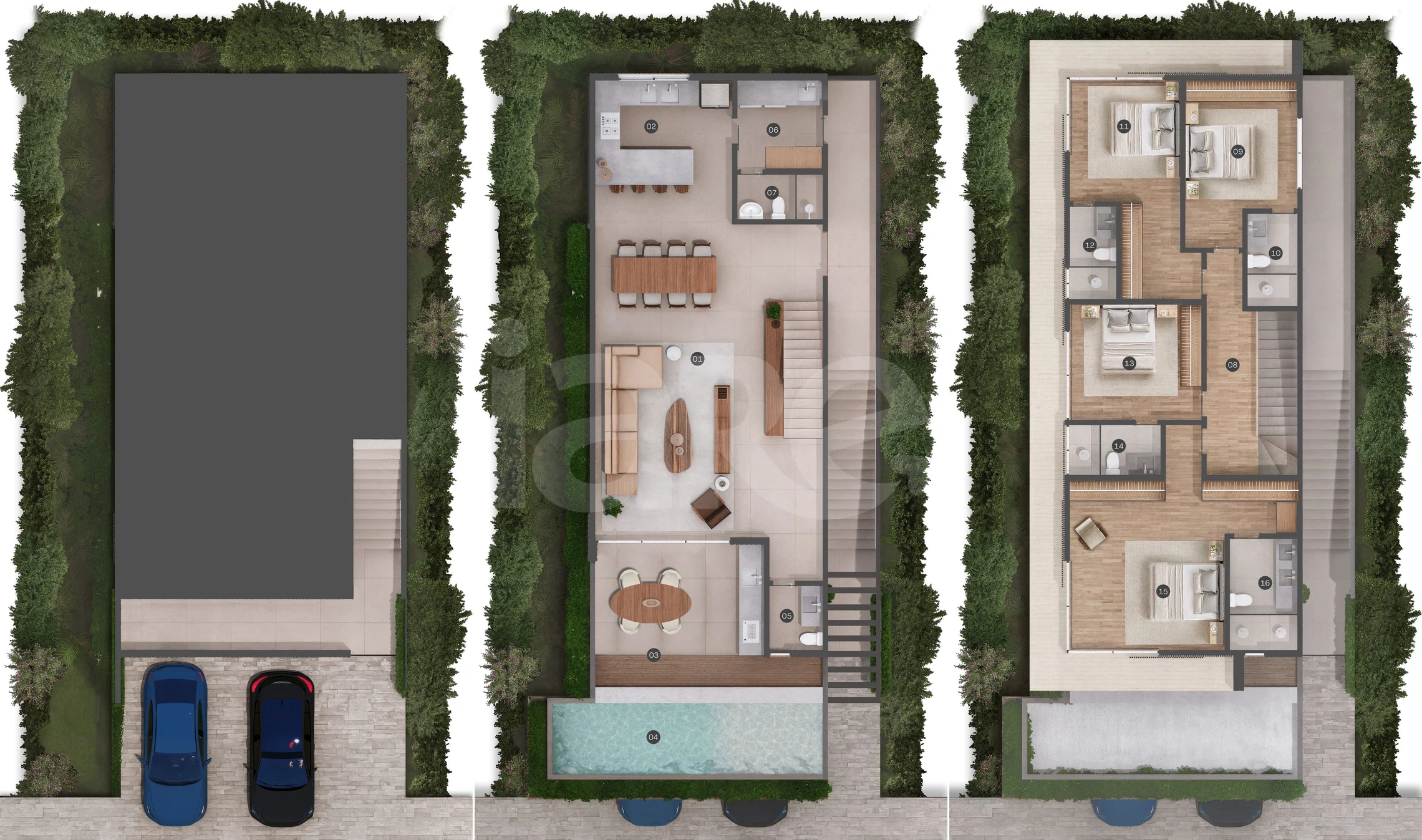 Planta — Casa em Condomínio 340,1 m²