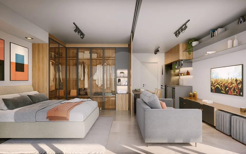 Tons Klabin - Studio com 29,67 m², em Chácara Klabin — foto 2