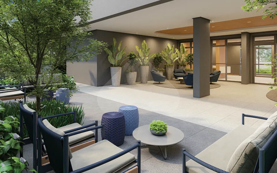 Blue Marine Home Resort - Studio com 26,56 m², em Vila Monte Alegre — foto 29
