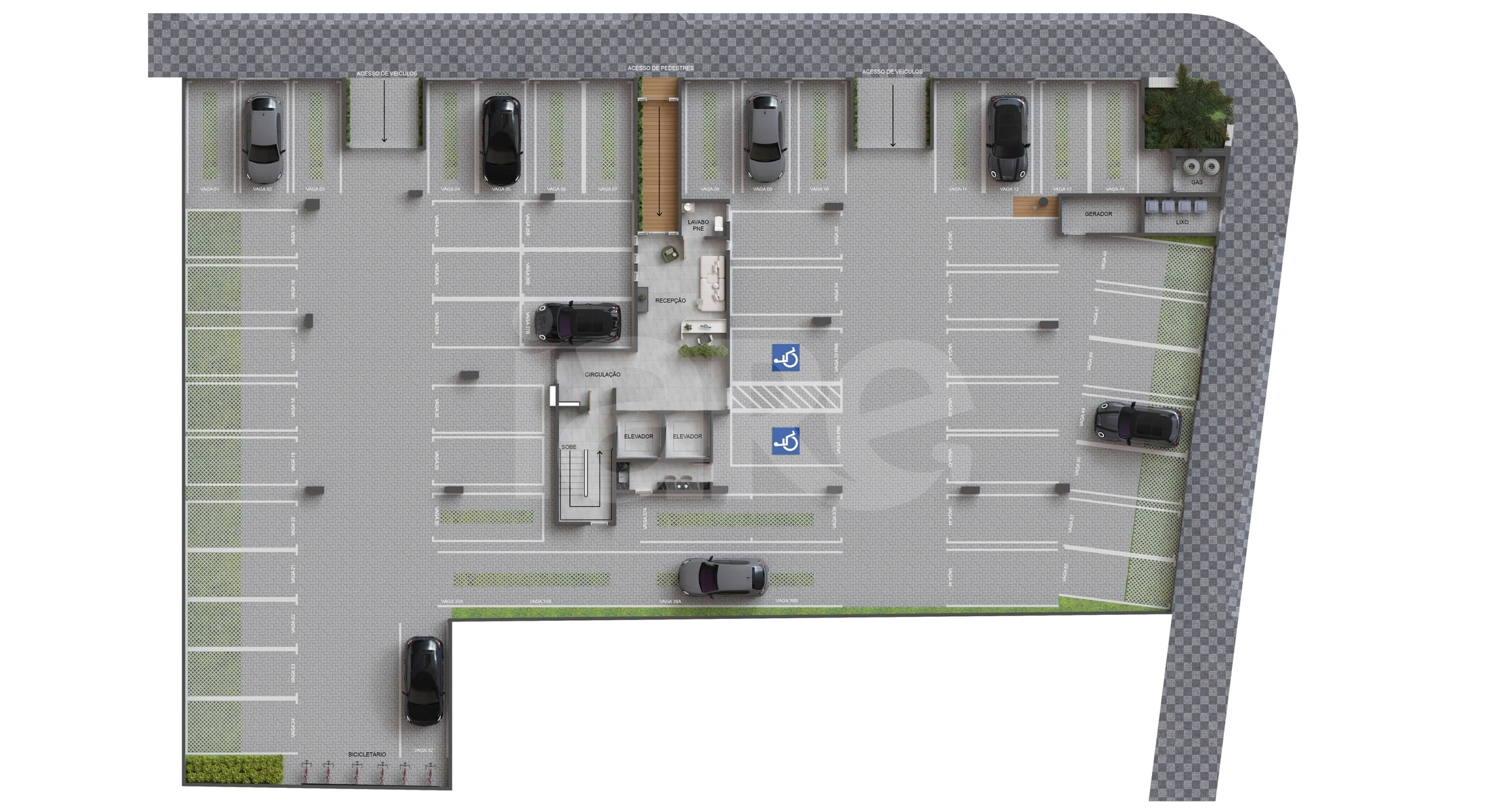 Planta — Pavimento térreo