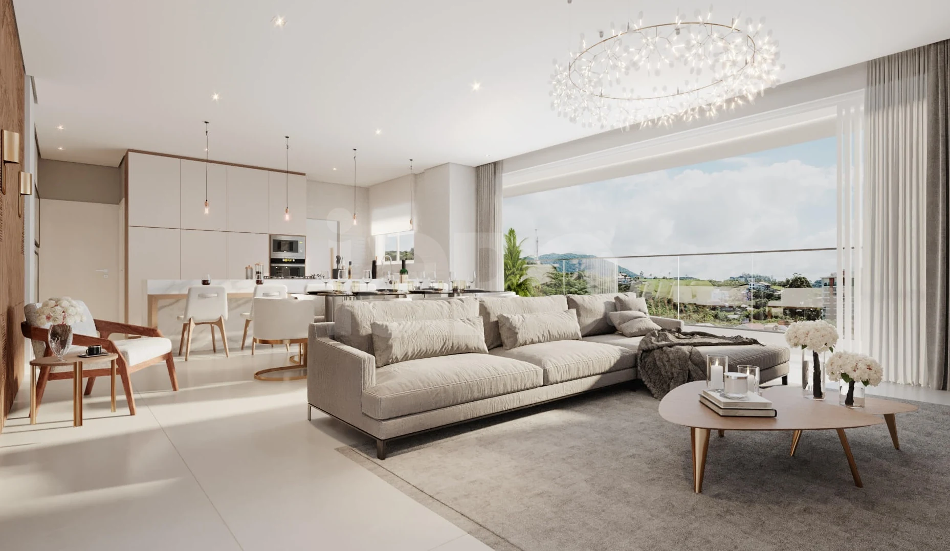 Le Blanc Brava Résidence - Apartamento com 210 m², em Praia Brava de Itajaí — foto 4