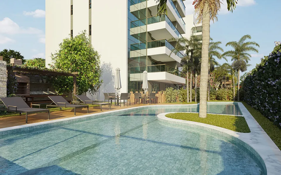 Terrazza Apipucos - Apartamento com 139,32 m², em Monteiro — foto 14