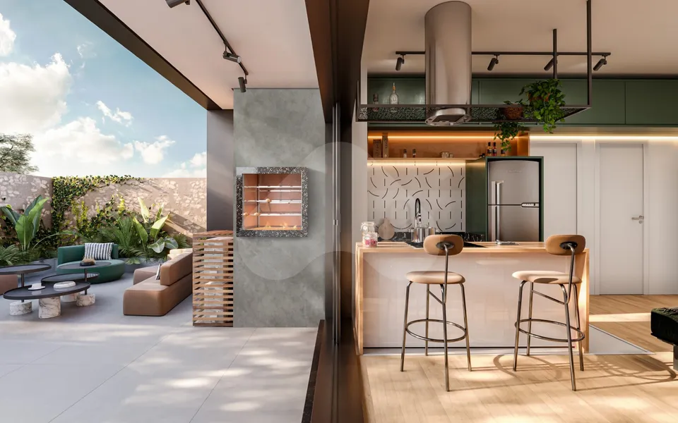 Nest Urban Habitat - Apartamento com 61,61 m², em Bacacheri — foto 5