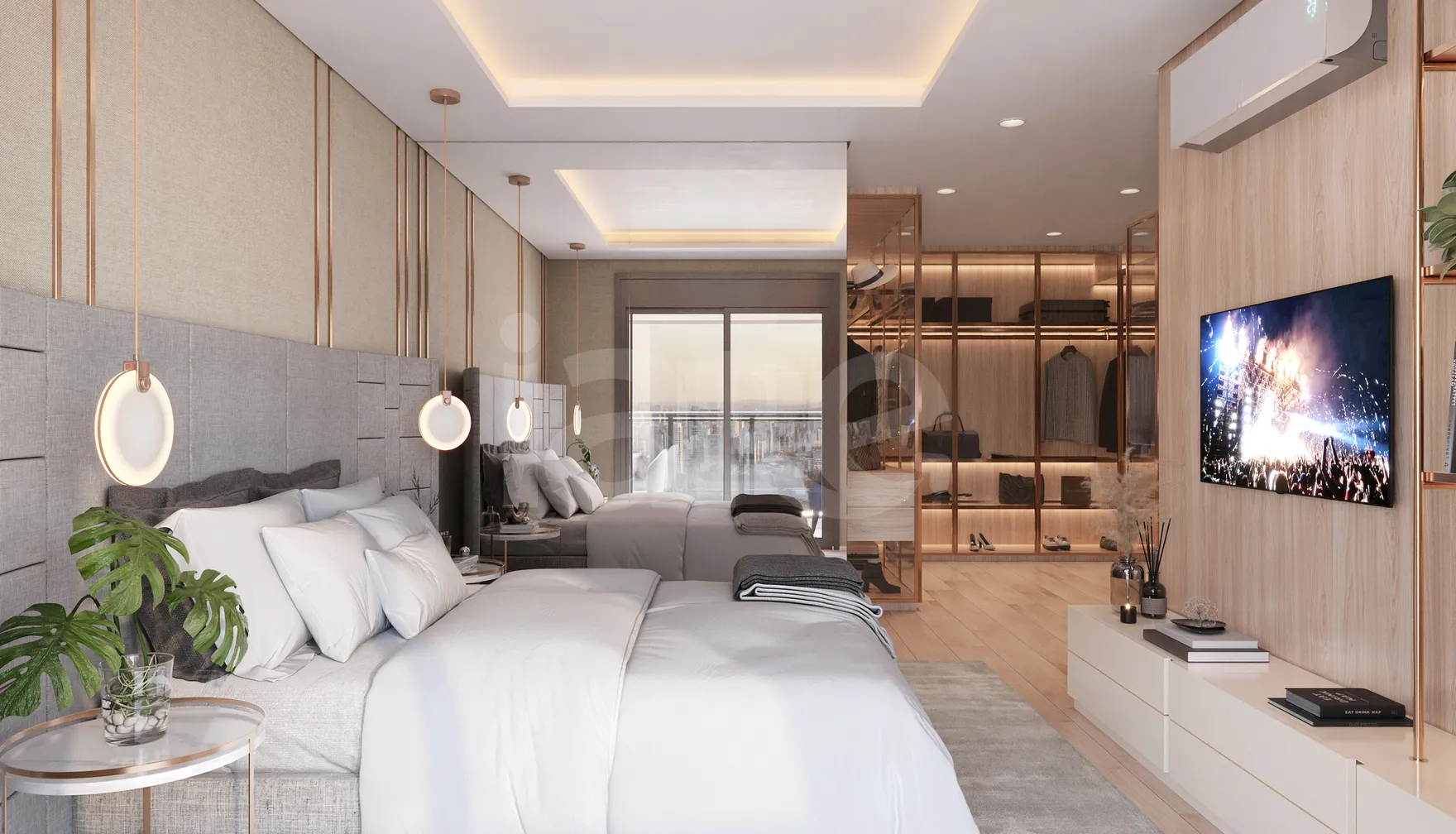 Bosque Cerejeiras - Apartamento com 222,06 m², em Água Branca — foto 3