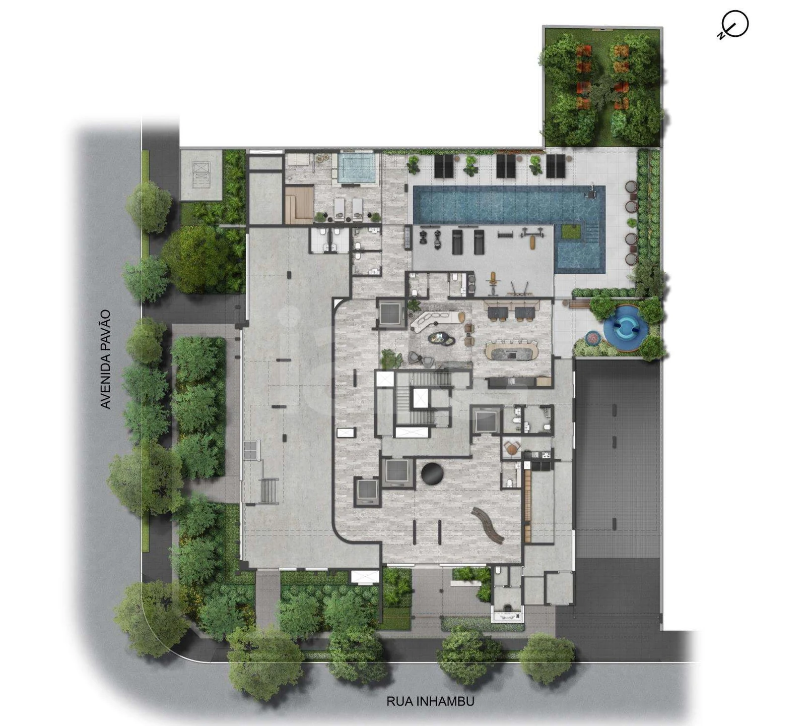 Planta — Pavimento térreo