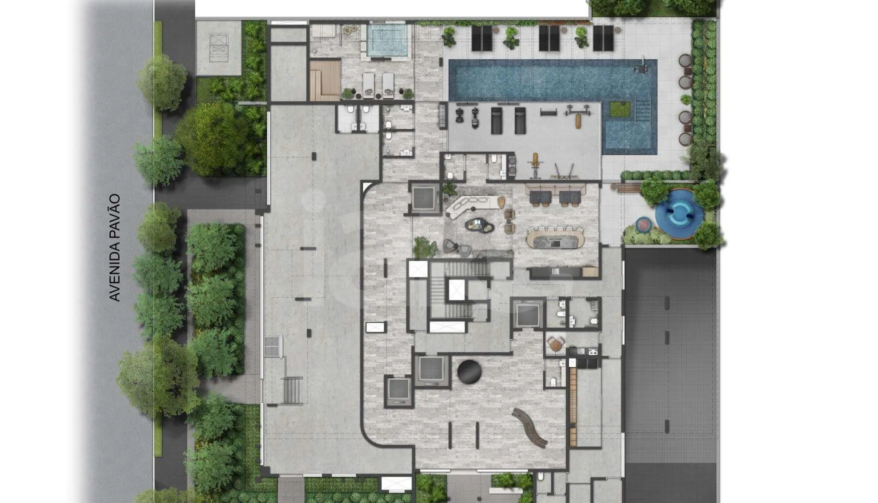 Planta — Pavimento térreo
