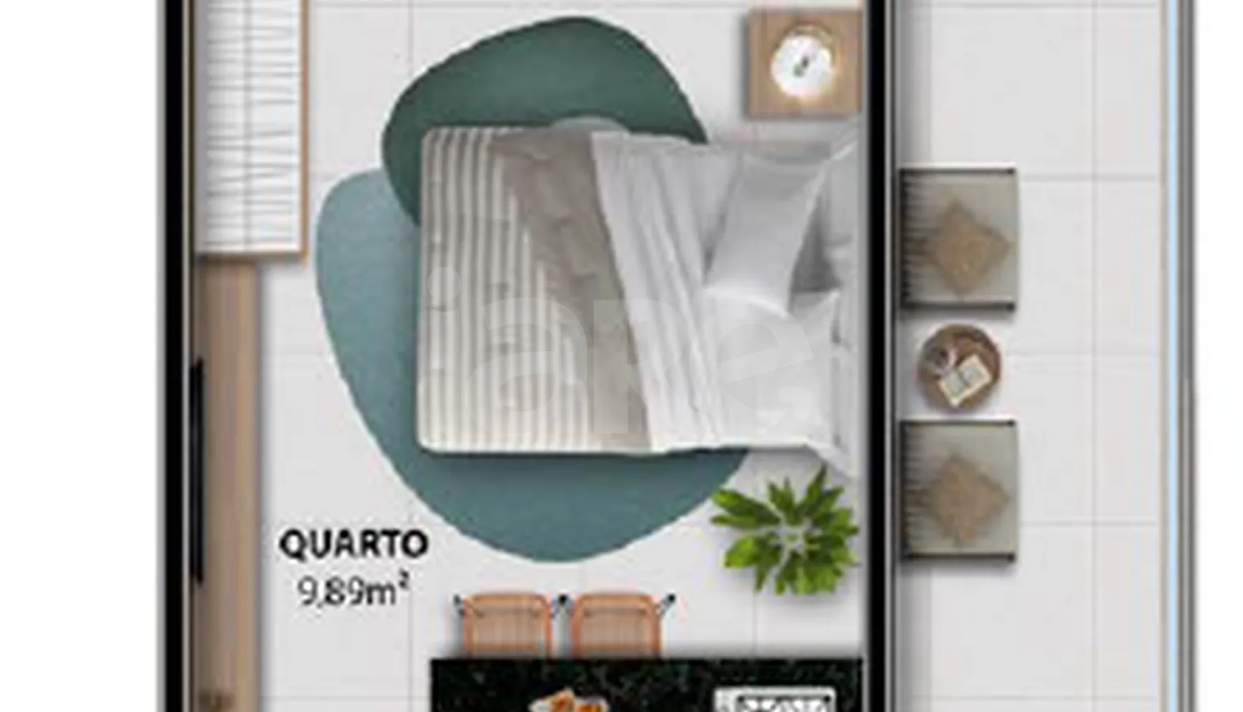 Planta — Garden 44,99 m²