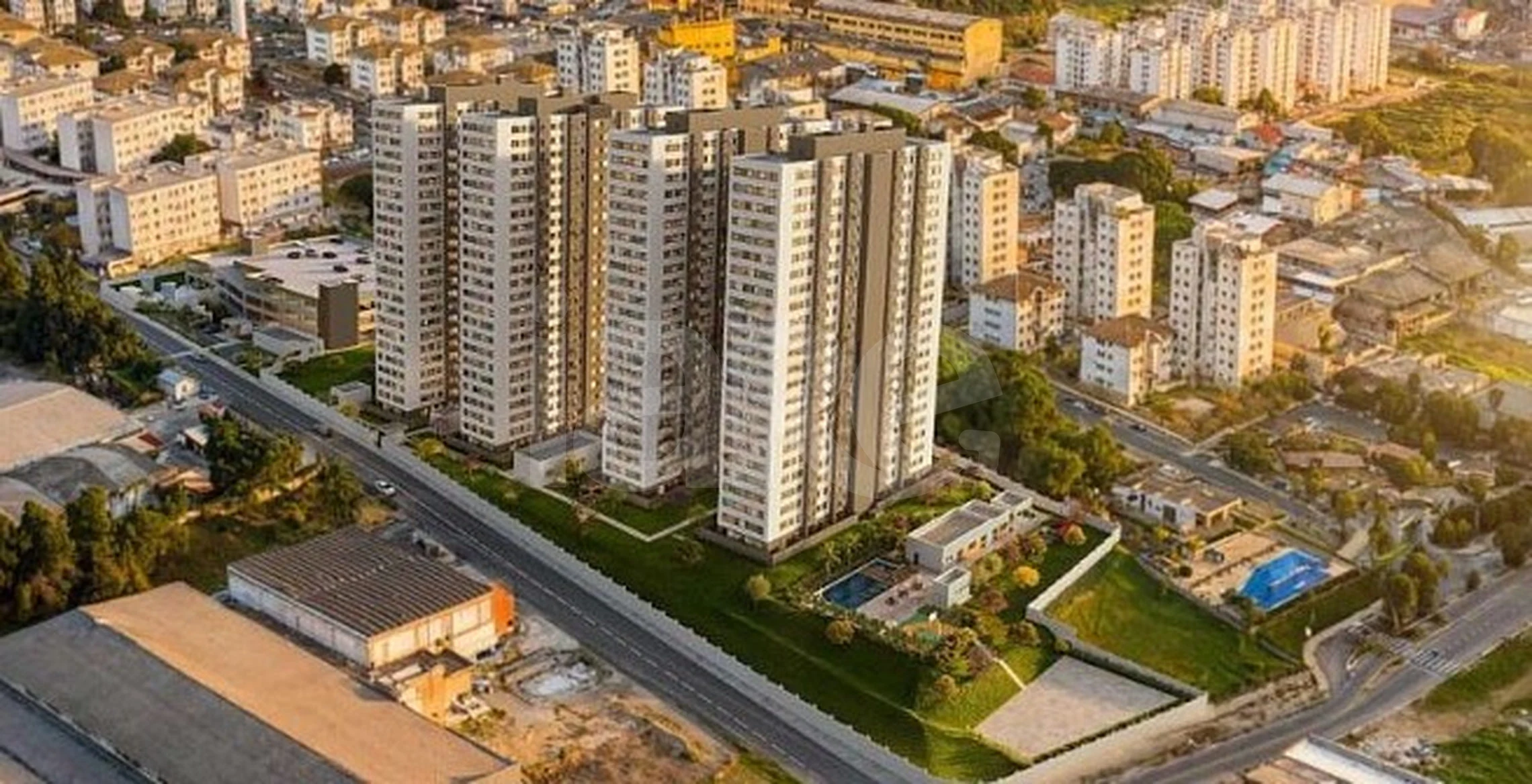 Grand Garden - Apartamento com 35,94 m², em Bonsucesso — foto 2