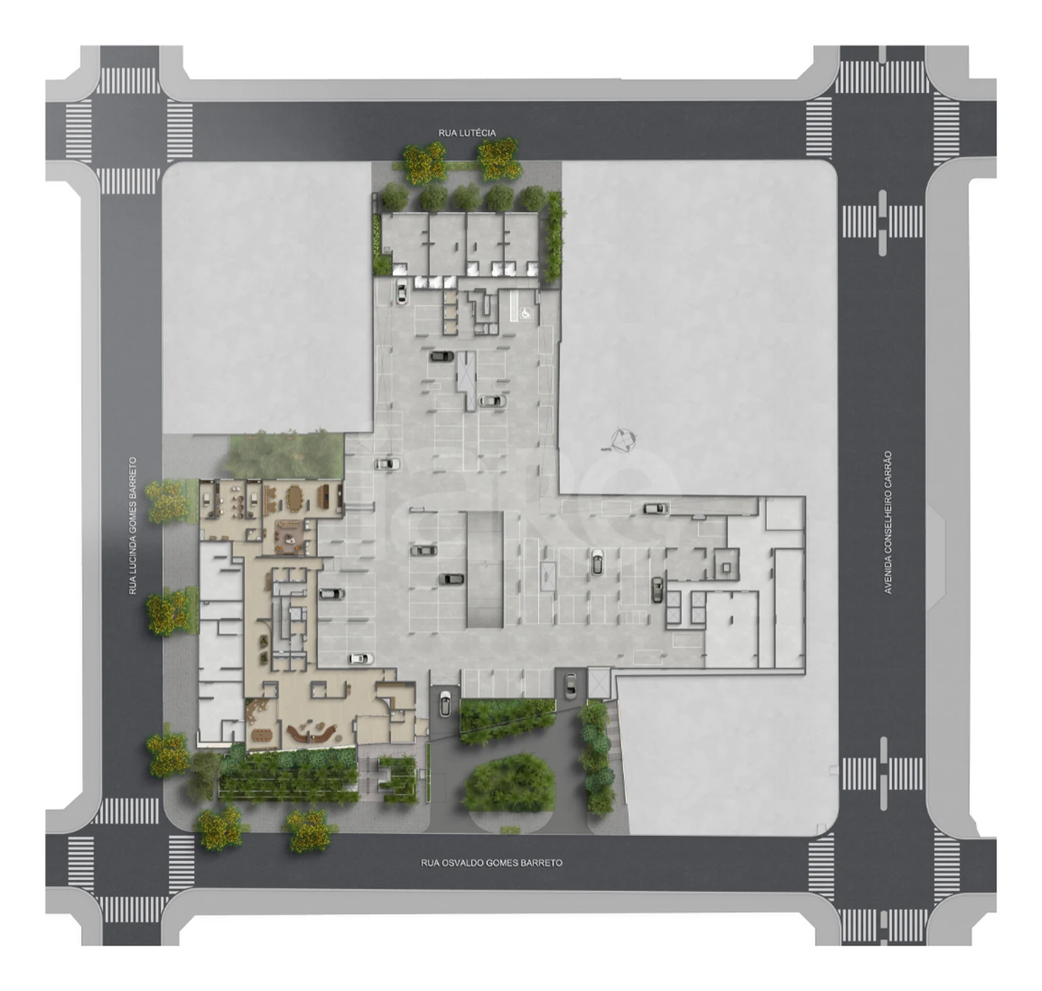 Planta — Pavimento térreo 2