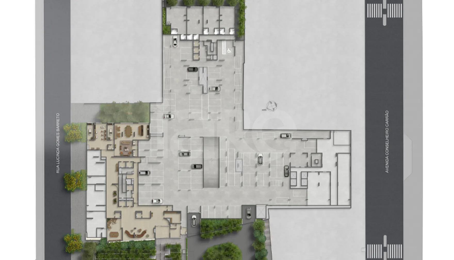 Planta — Pavimento térreo 2