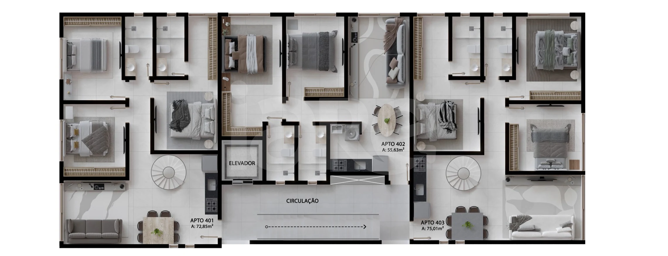 Planta — Pavimento 04