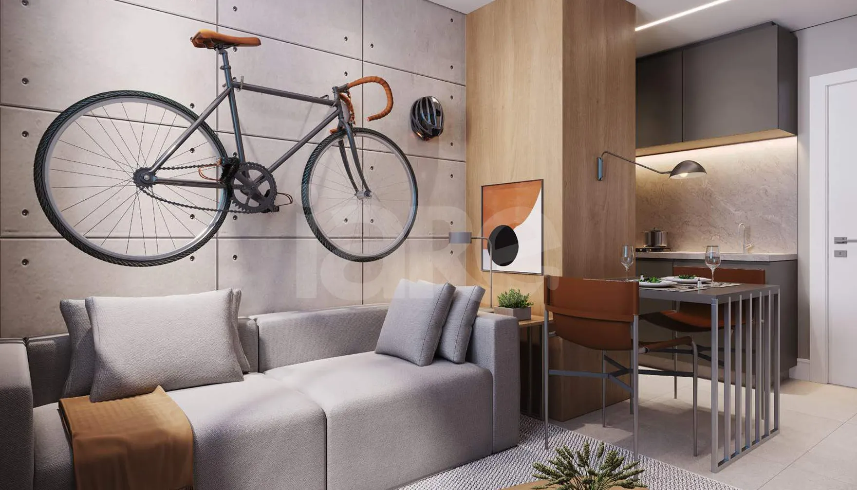 Zion José Loureiro - Apartamento com 25,05 m², em Centro — foto 3
