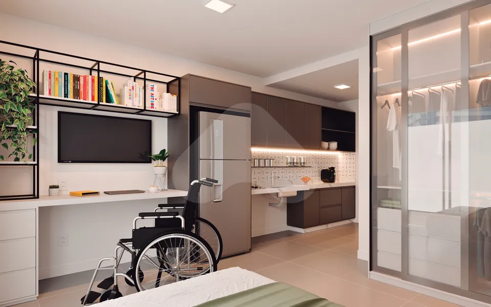Mitz Memorial - Studio com 24,13 m², em Barra Funda — foto 11