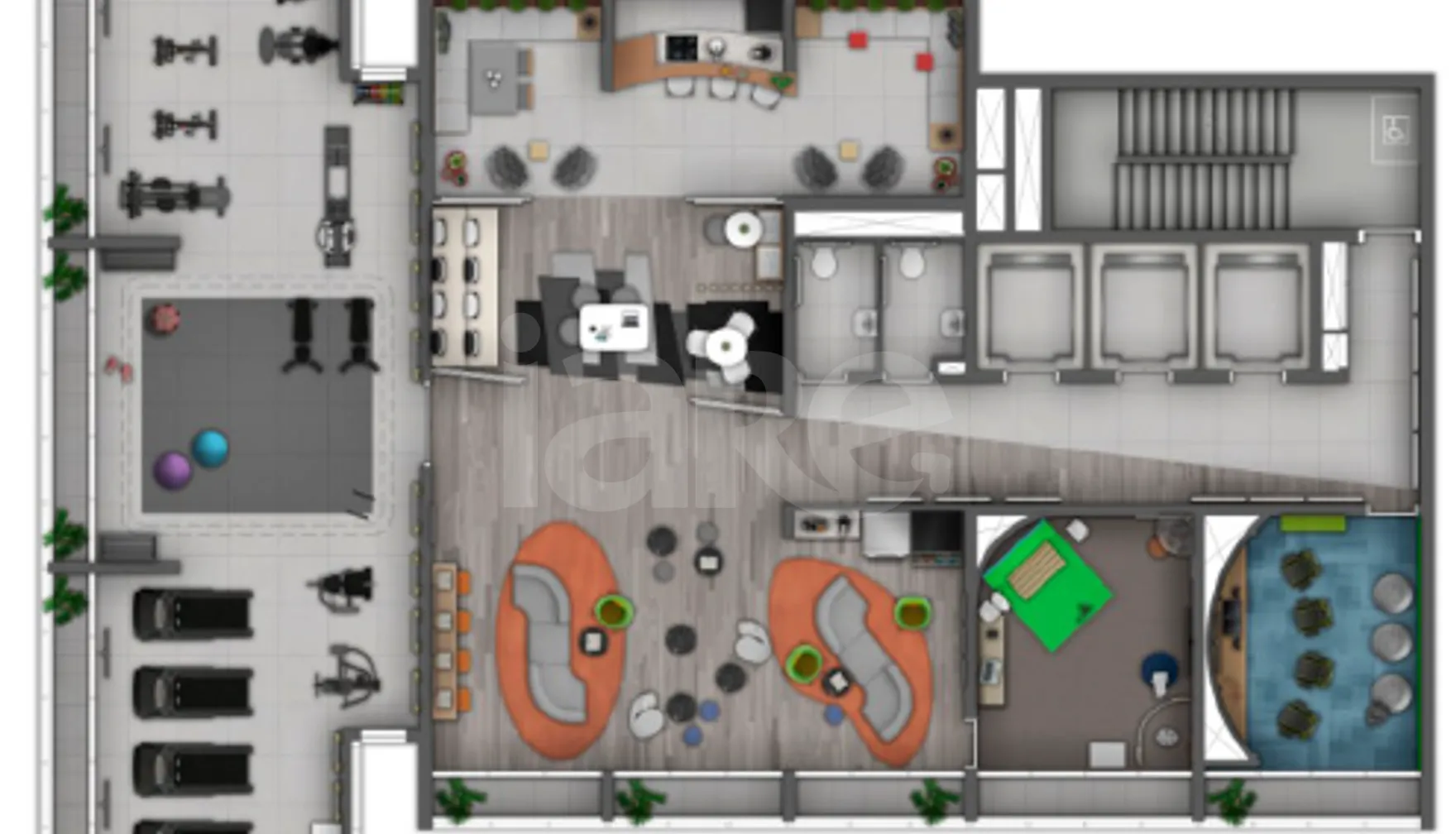 Planta — Implantacao lazer