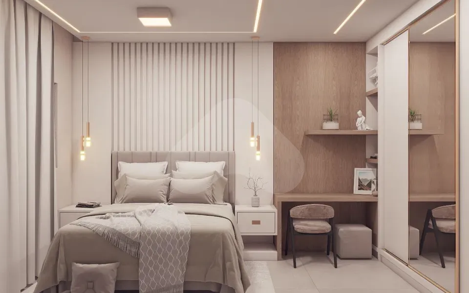 Porto Crystal - Apartamento com 61,22 m², em Perequê — foto 3