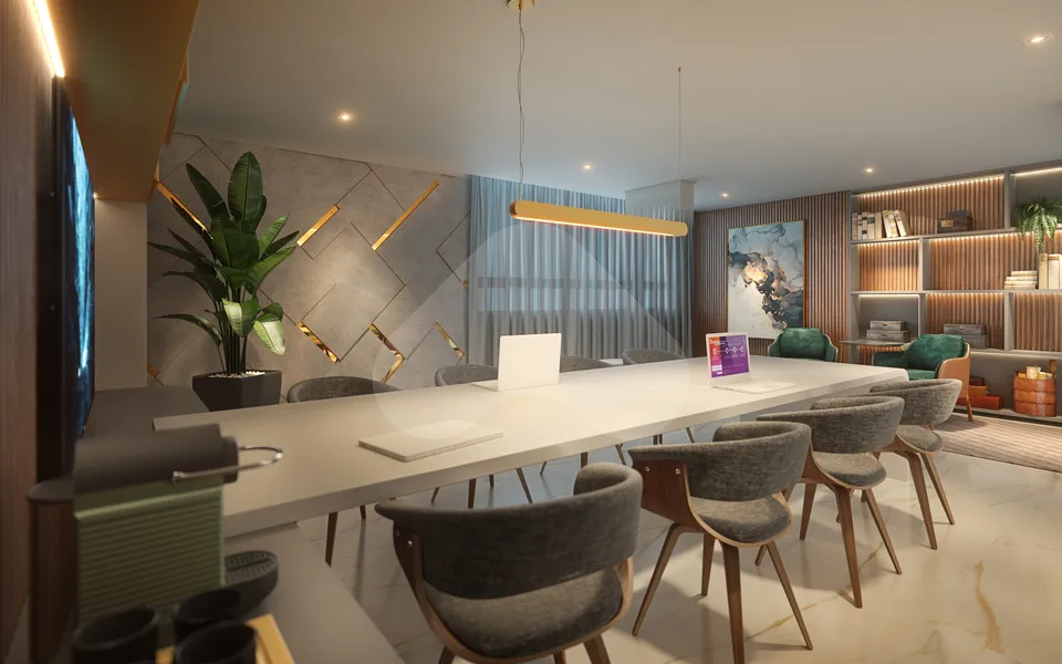 Living Villaggio Tatuapé Pienza - Apartamento com 100,65 m², em Tatuapé — foto 8