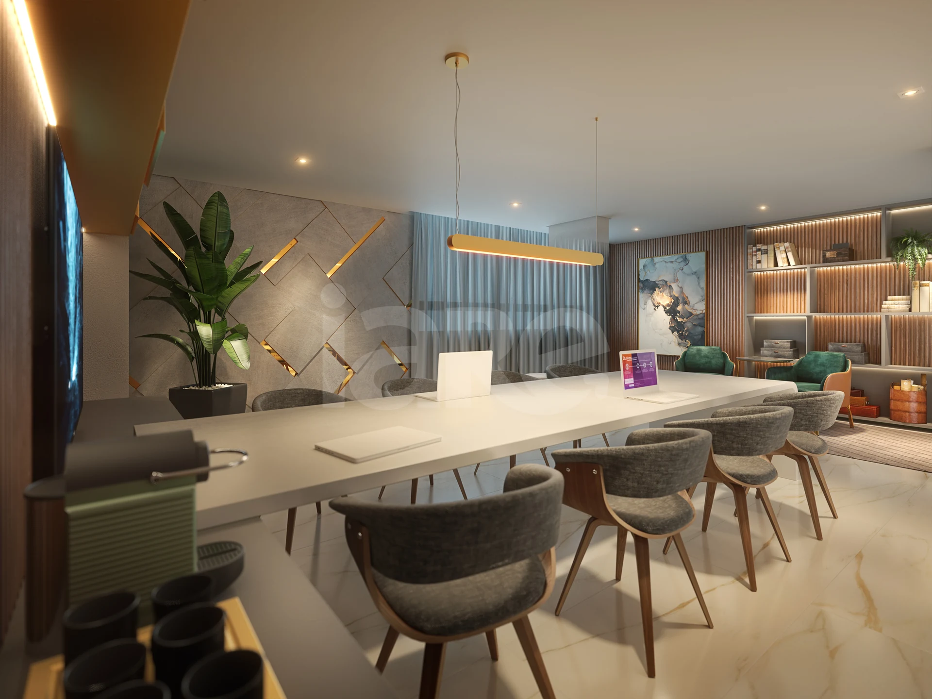 Living Villaggio Tatuapé Pienza - Apartamento com 121,76 m², em Tatuapé — foto 8