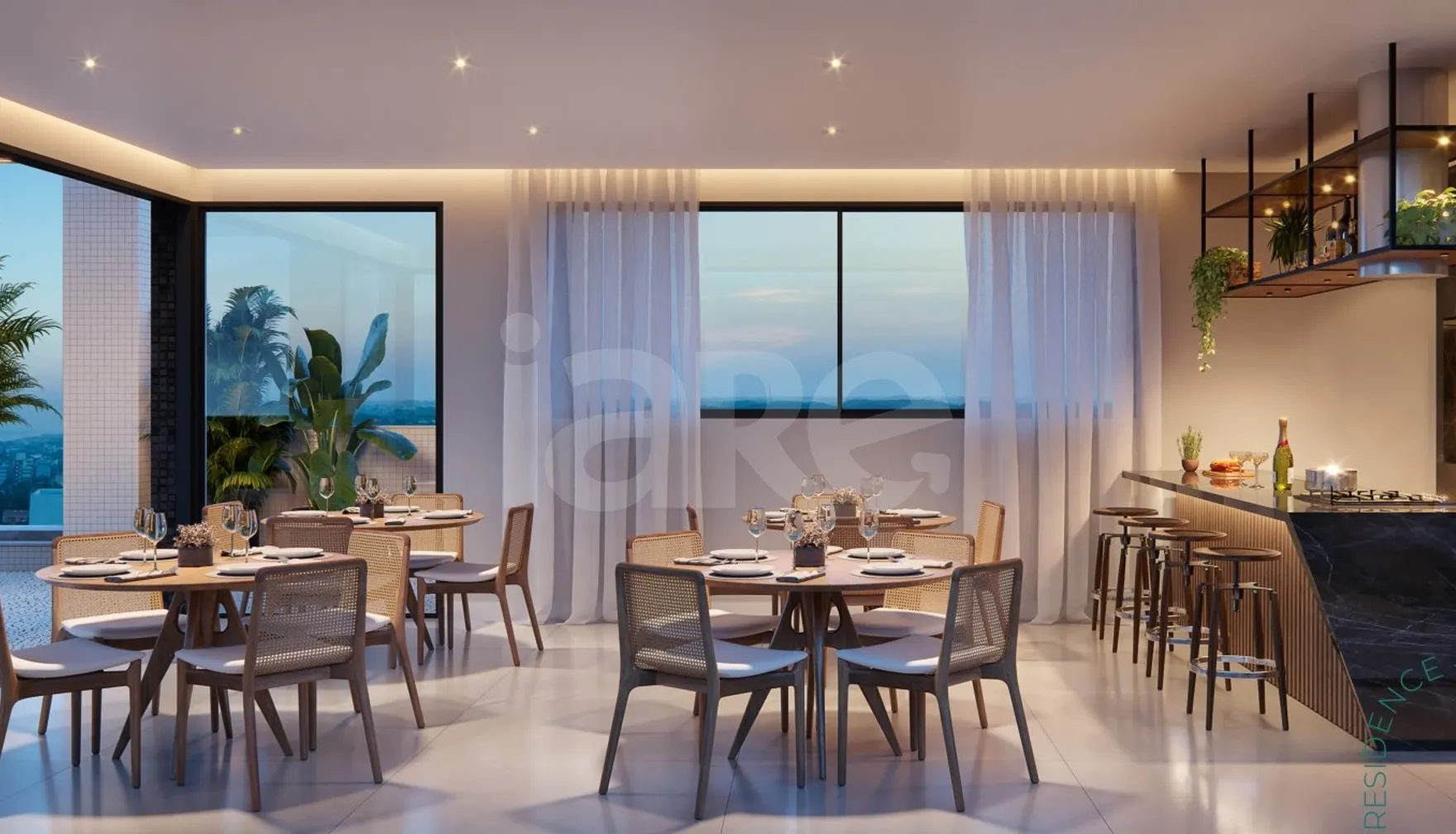 Felicitá Residence - Garden com 153,6 m², em Zona Nova — foto 7