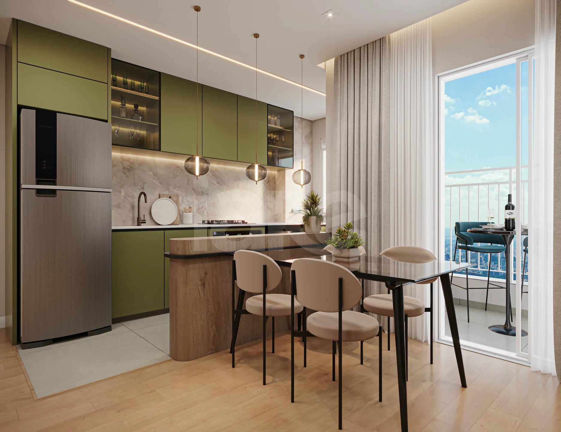 Sou Viver UP - Apartamento com 48,03 m², em Vila Caputera — foto 2