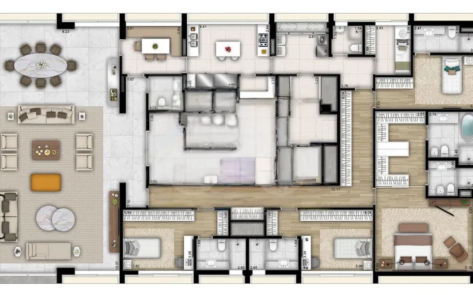 The Frame Vila Nova Conceição Apto ROBTHFRM - Apartamento com 359 m², em Vila Nova Conceição — foto 27