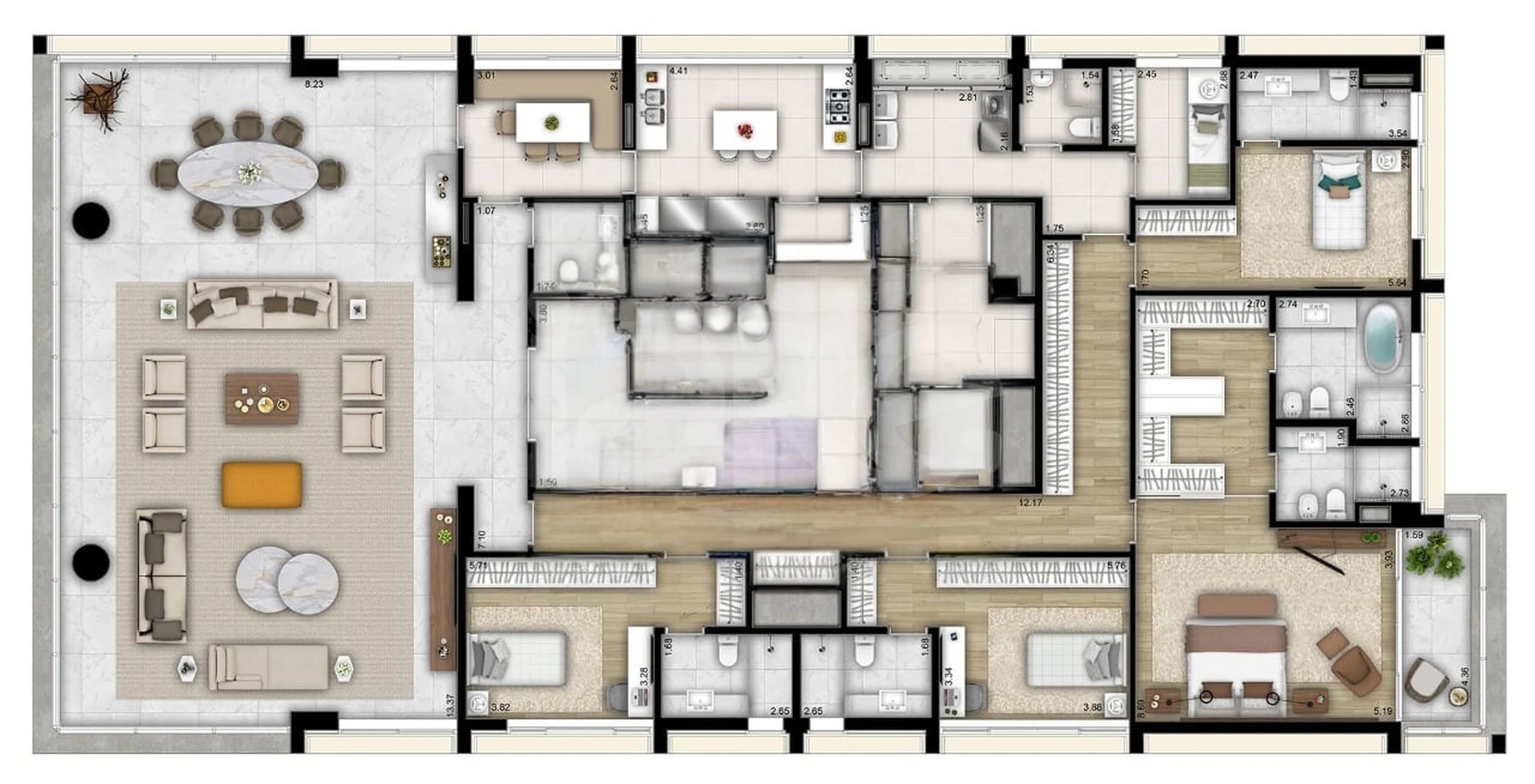 The Frame Vila Nova Conceição Apto ROBTHFRM - Apartamento com 359 m², em Vila Nova Conceição — foto 27