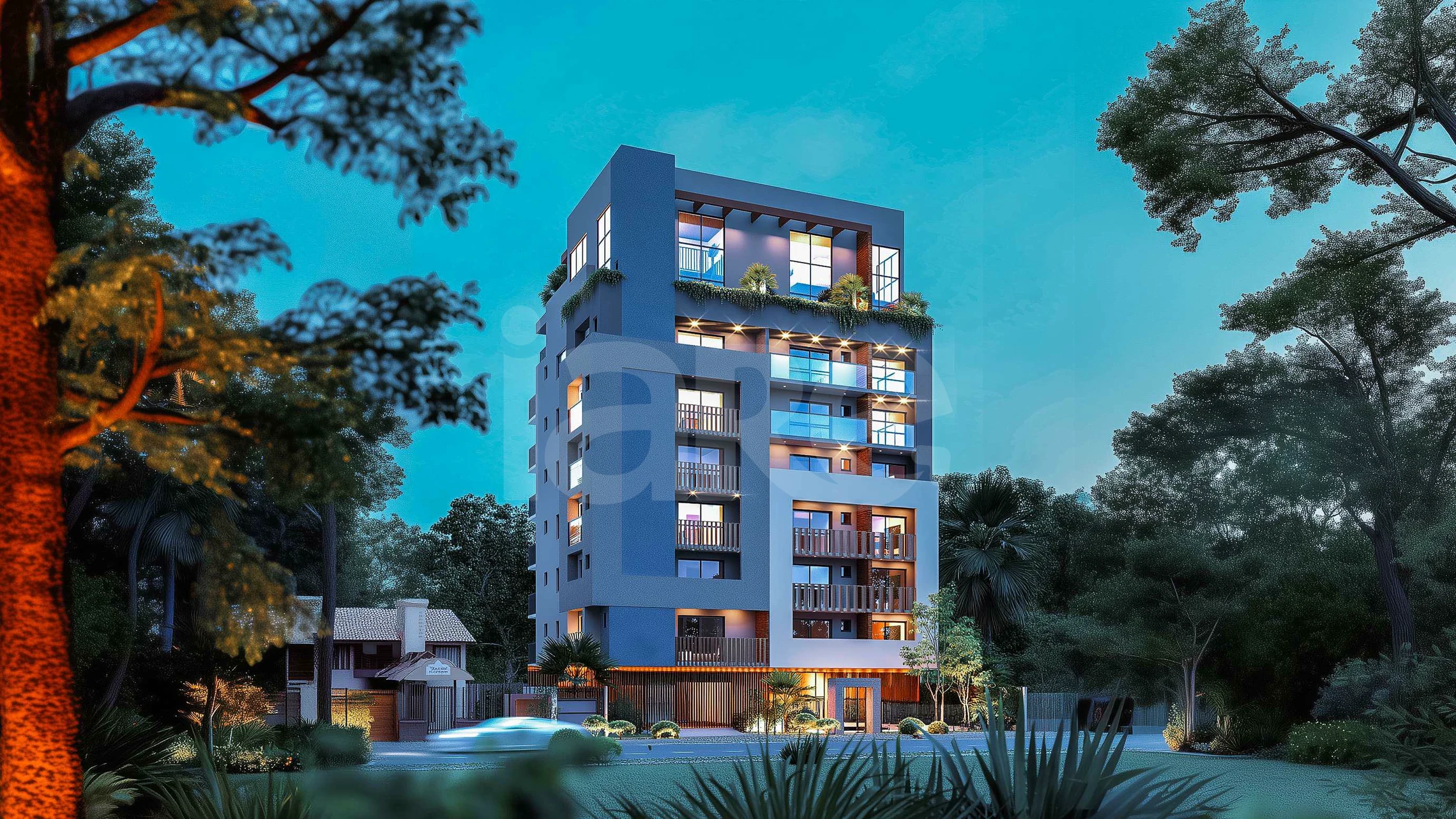 O2 Concept Mercês - Studio com 28,29 m², em Mercês — foto 1