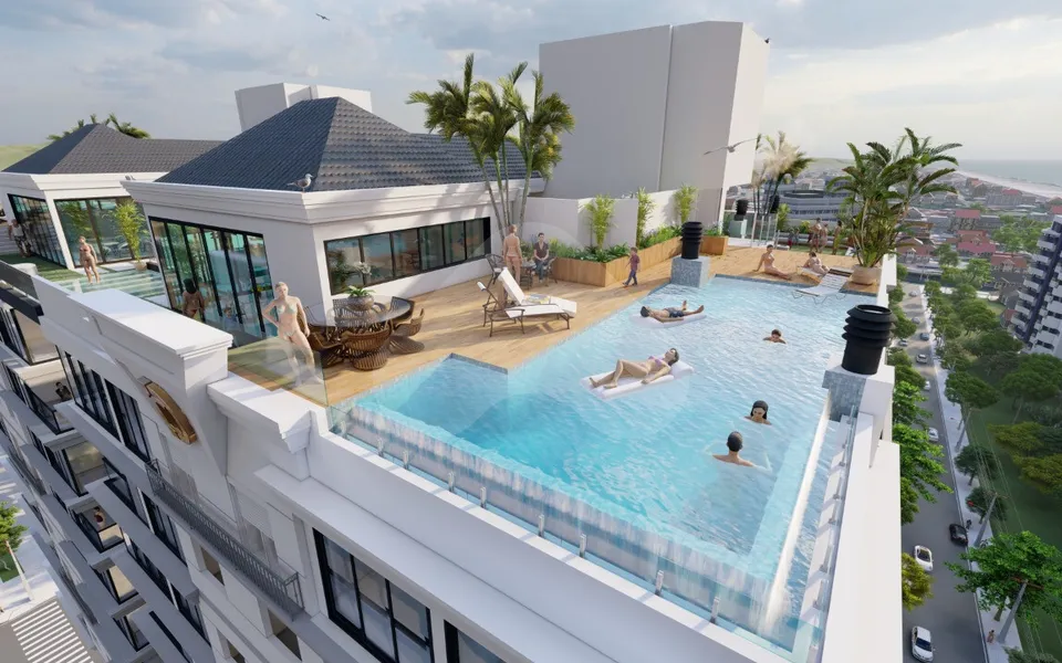 Doca Residence - Apartamento com 95 m², em Zona Nova — foto 4