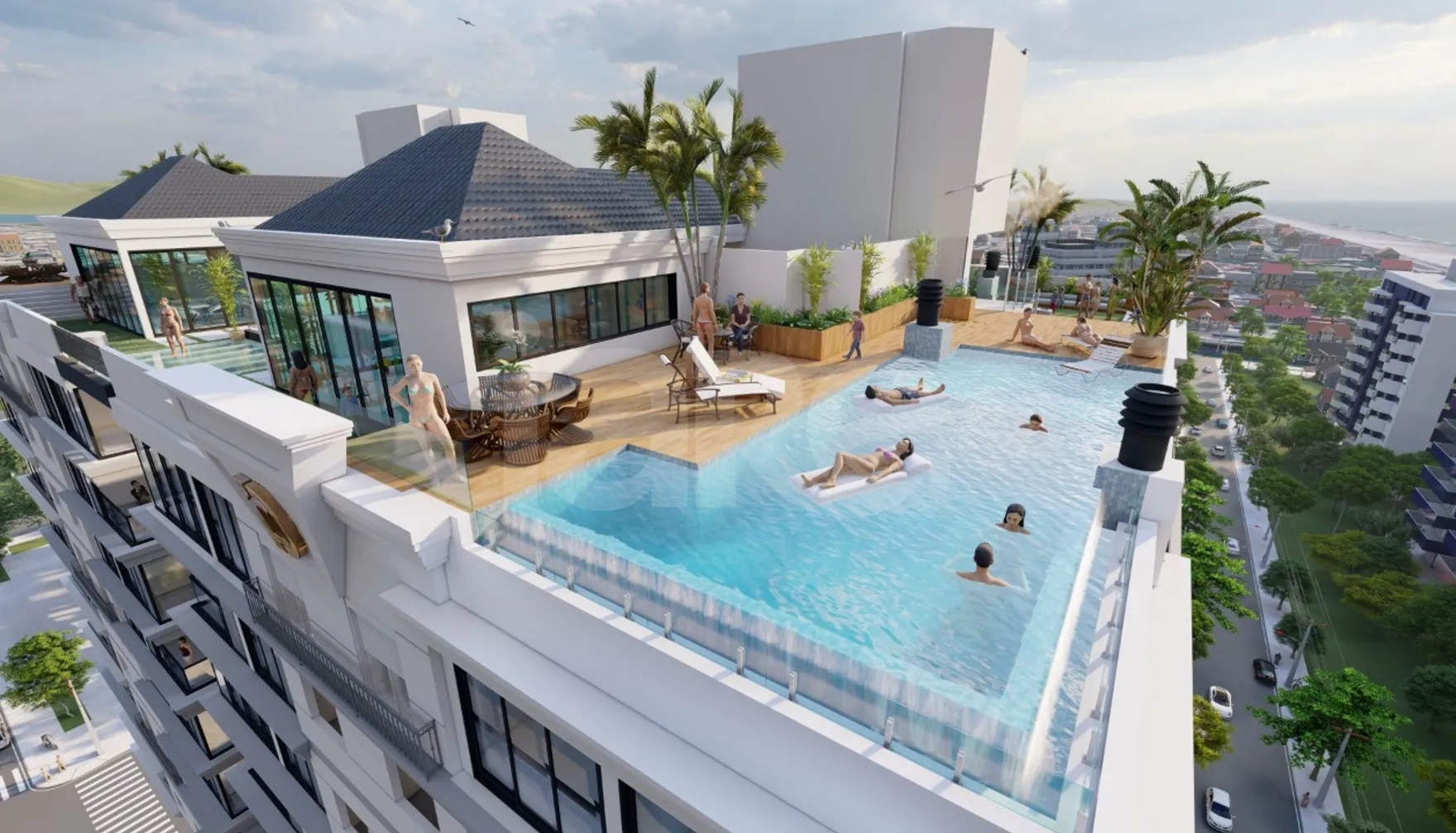Doca Residence - Apartamento com 95 m², em Zona Nova — foto 6