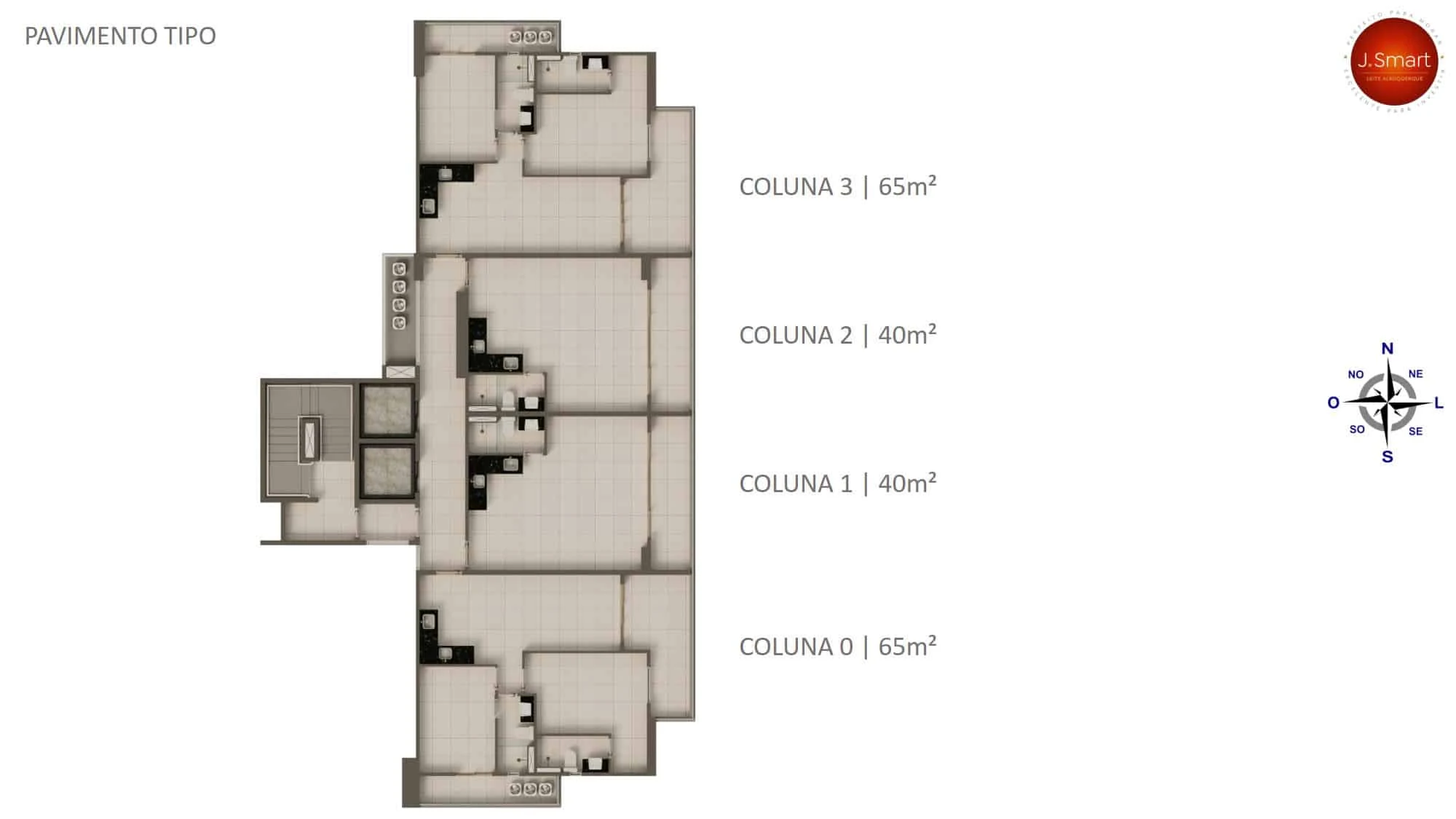 Planta — Pavimento tipo