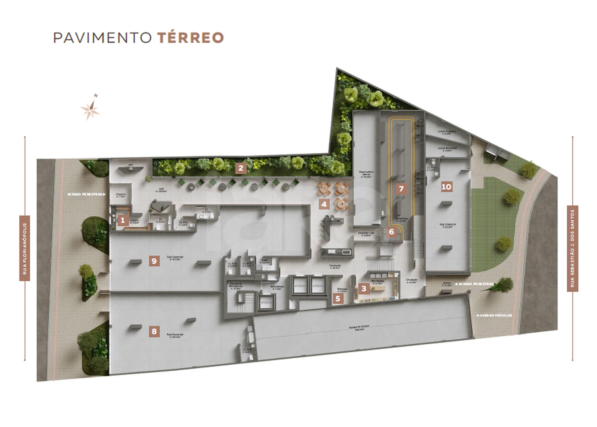 Planta — Pavimento térreo