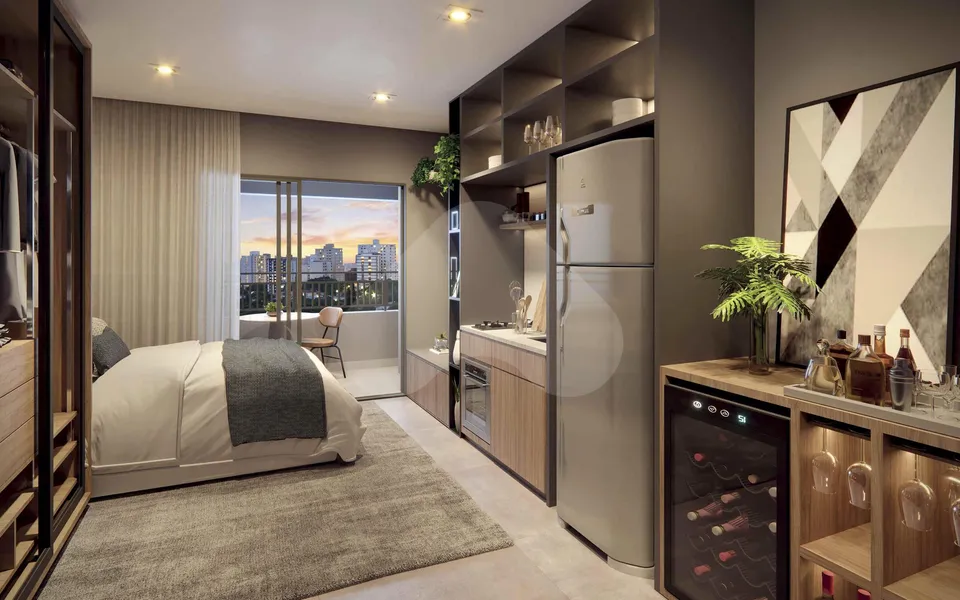 Raízes Alto Freguesia do Ó - Studio com 22,83 m², em Freguesia do Ó — foto 3