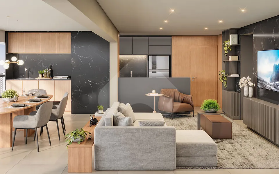 Led Vila - Apartamento com 87,32 m², em Vila Madalena — foto 2