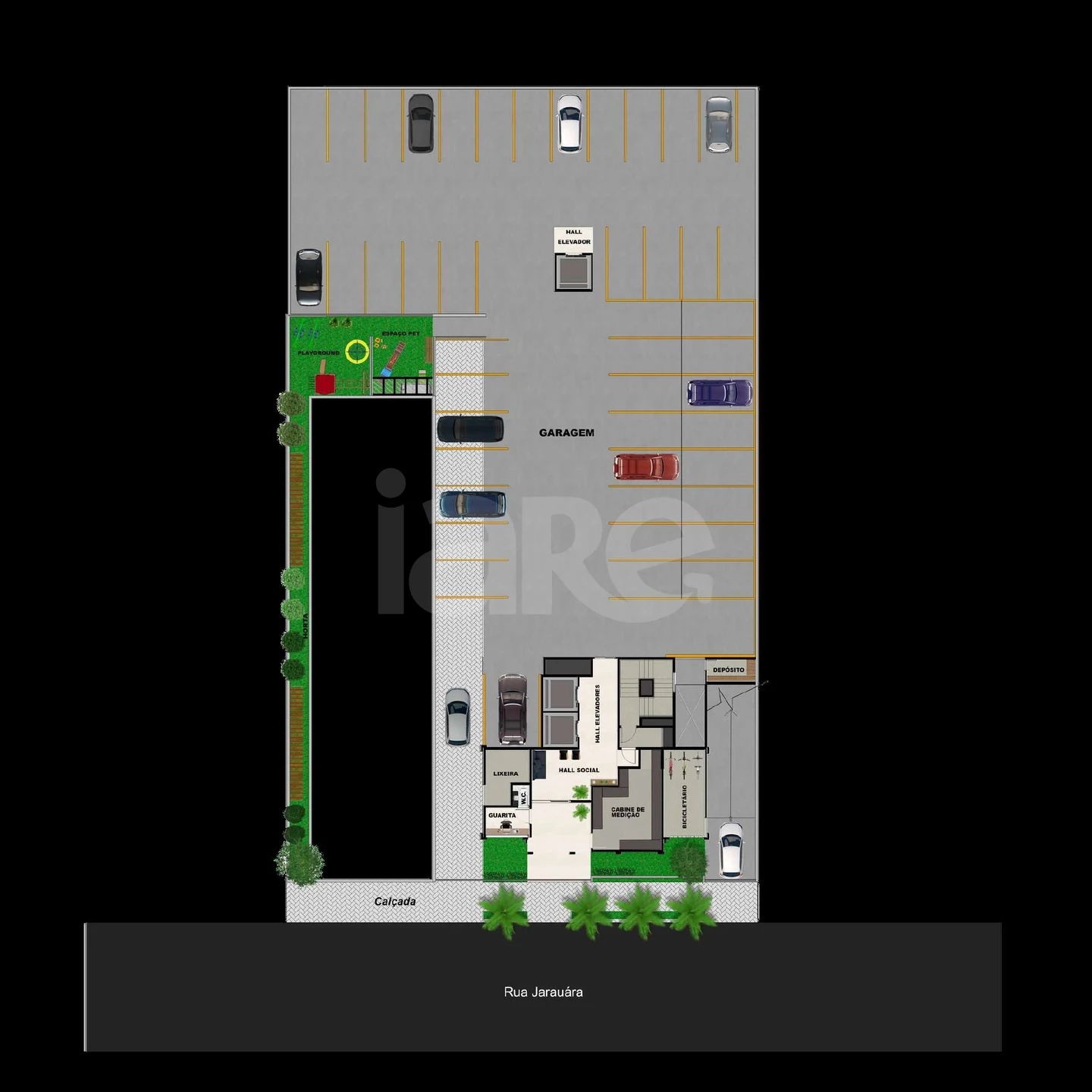 Planta — Pavimento térreo