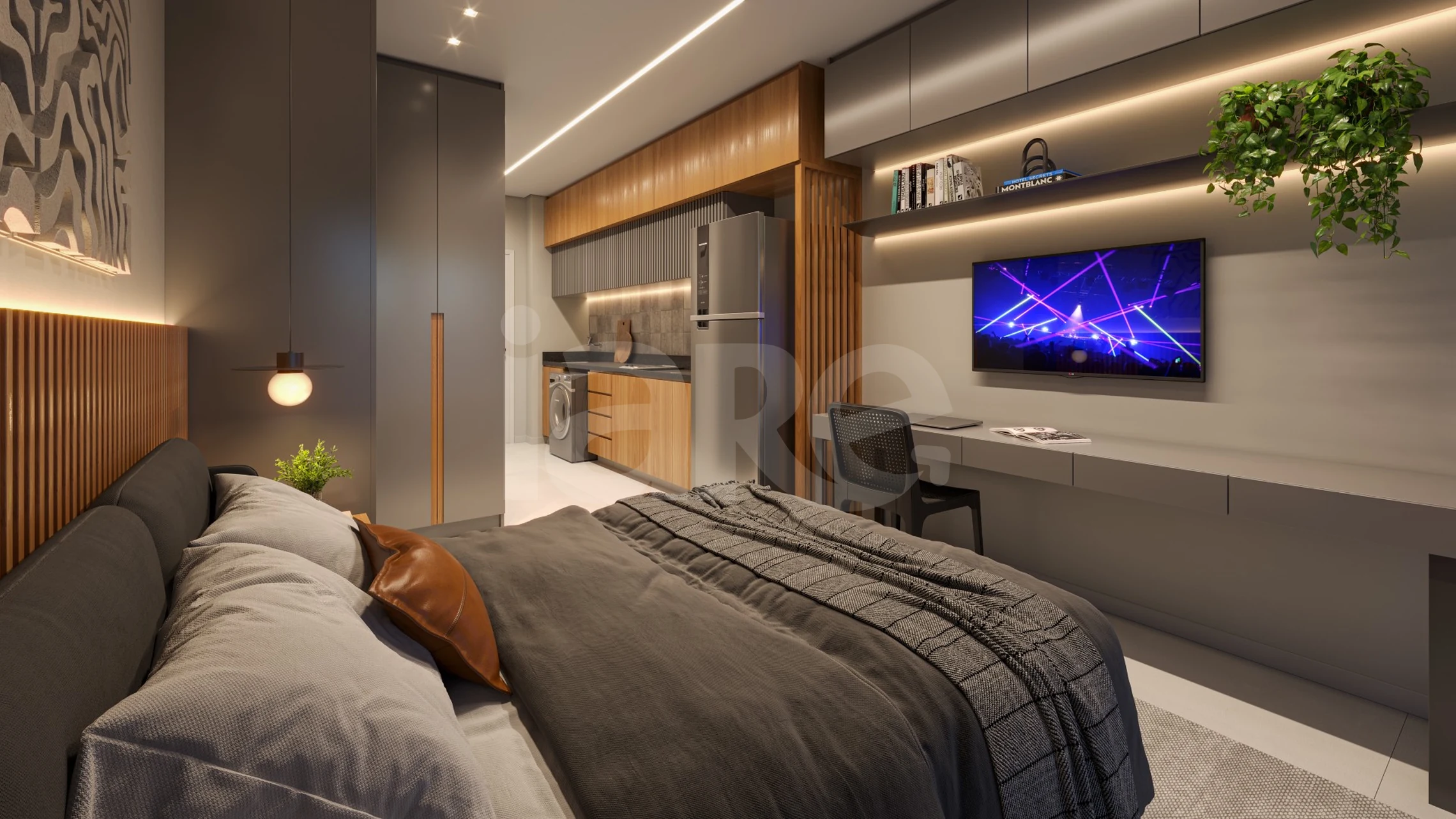 Haus Linhares - Apartamento com 48,12 m², em Centro — foto 5
