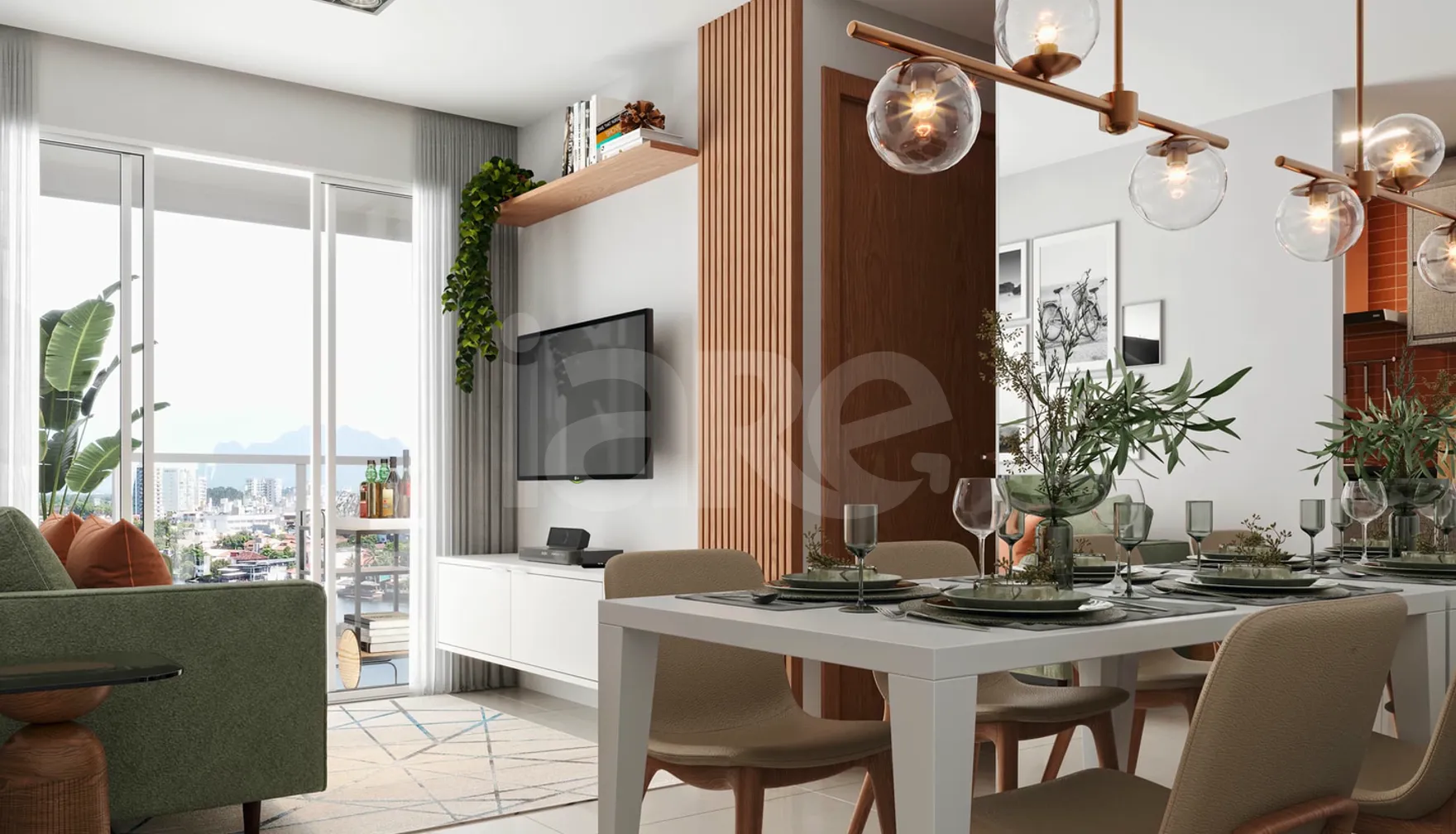 Ilha de Mykonos - Cobertura com 125,29 m², em Praia de Itaparica — foto 2
