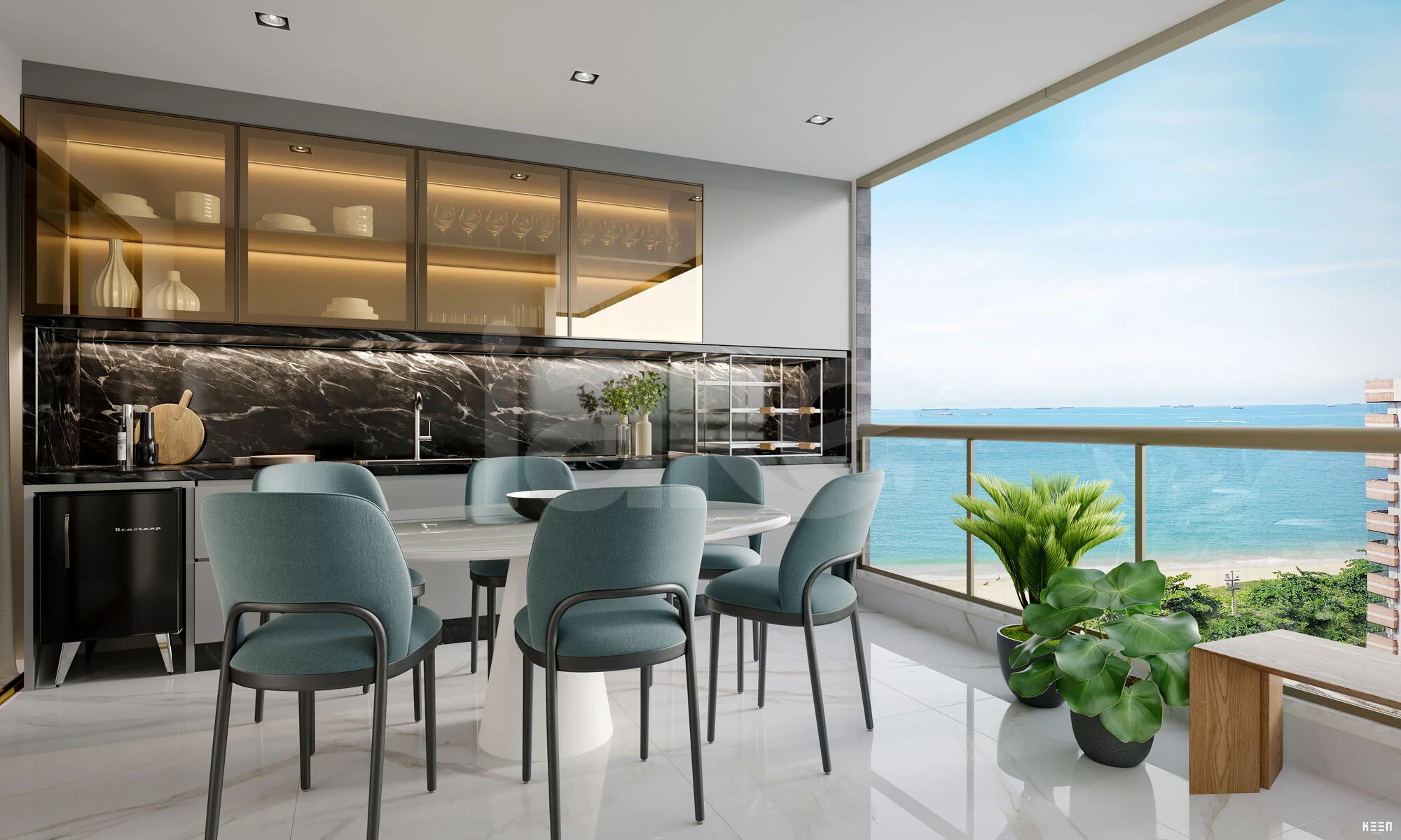 Antônio Carneiro Maia - Apartamento com 101,74 m², em Praia da Costa — foto 5