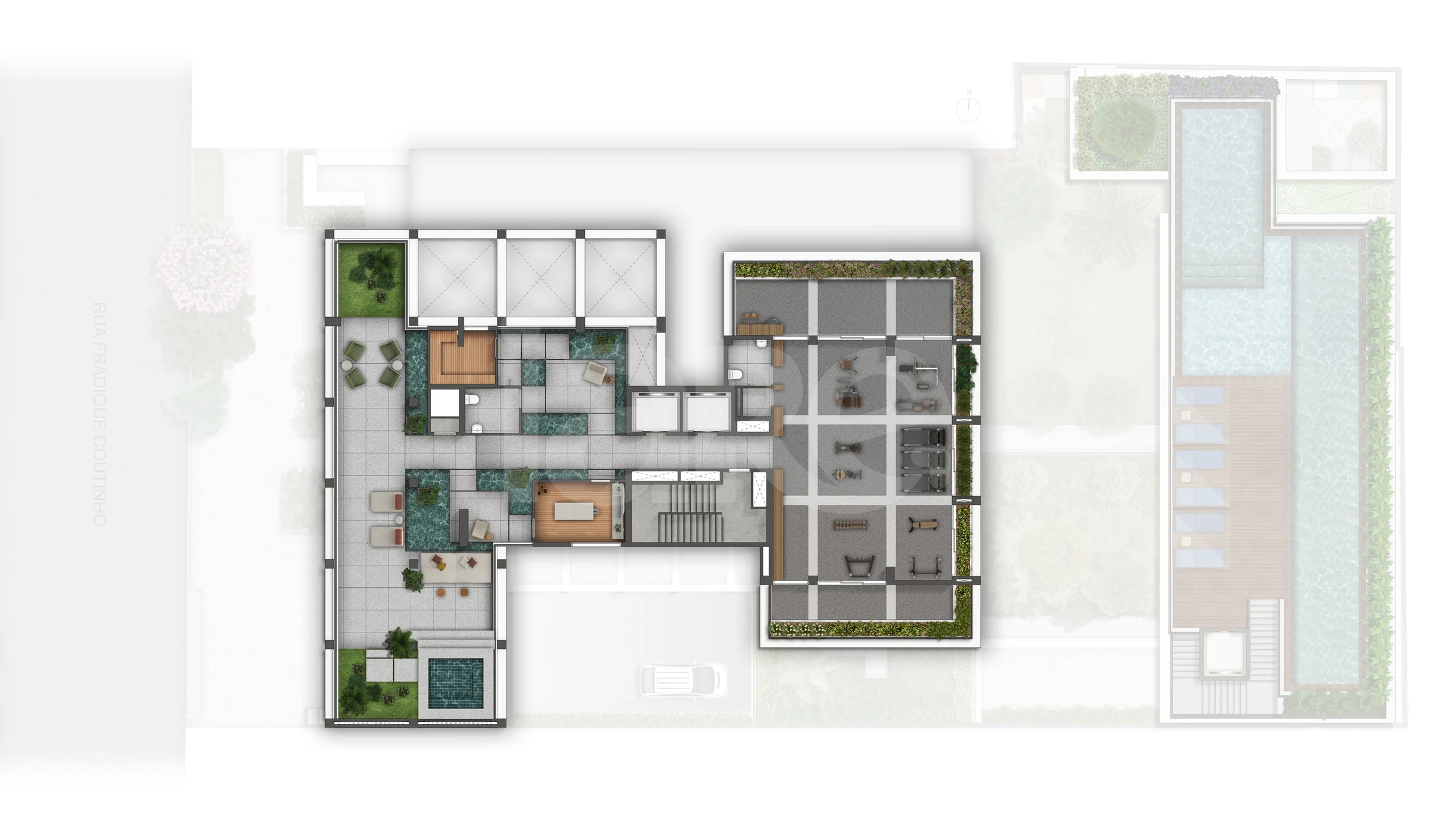 Planta — Implantacao 7 pav
