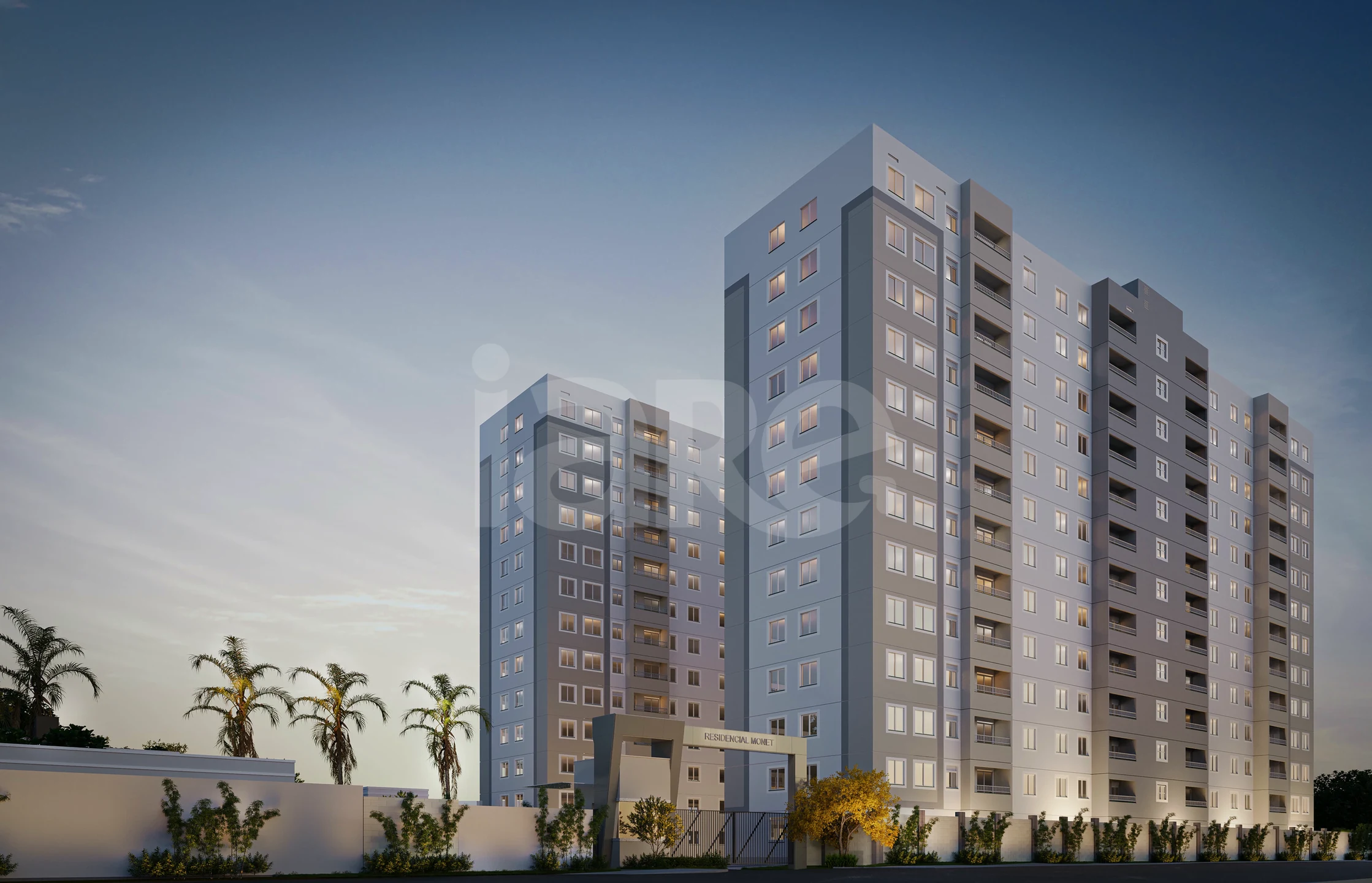 Monet - Apartamento com 35,36 m², em Parque Duque — foto 1